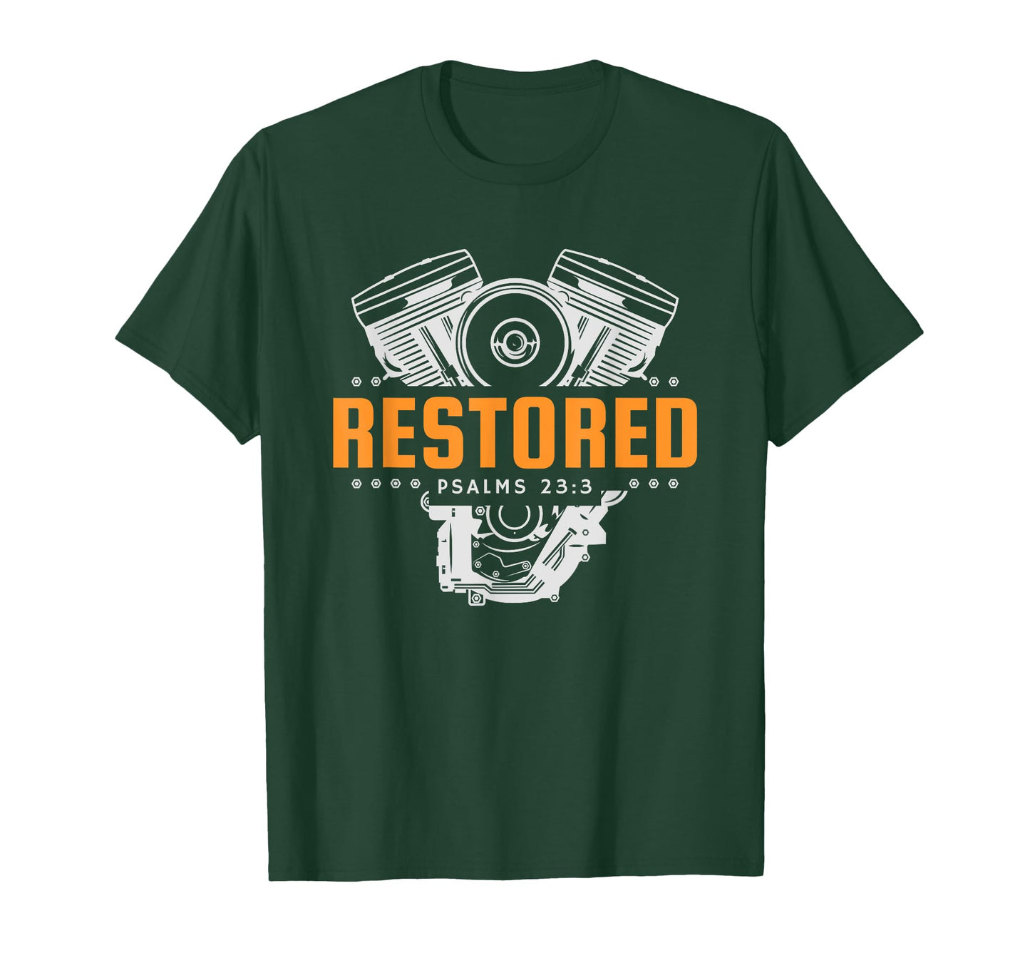Christian Mechanic Restored Cars Automobile T-Shirt