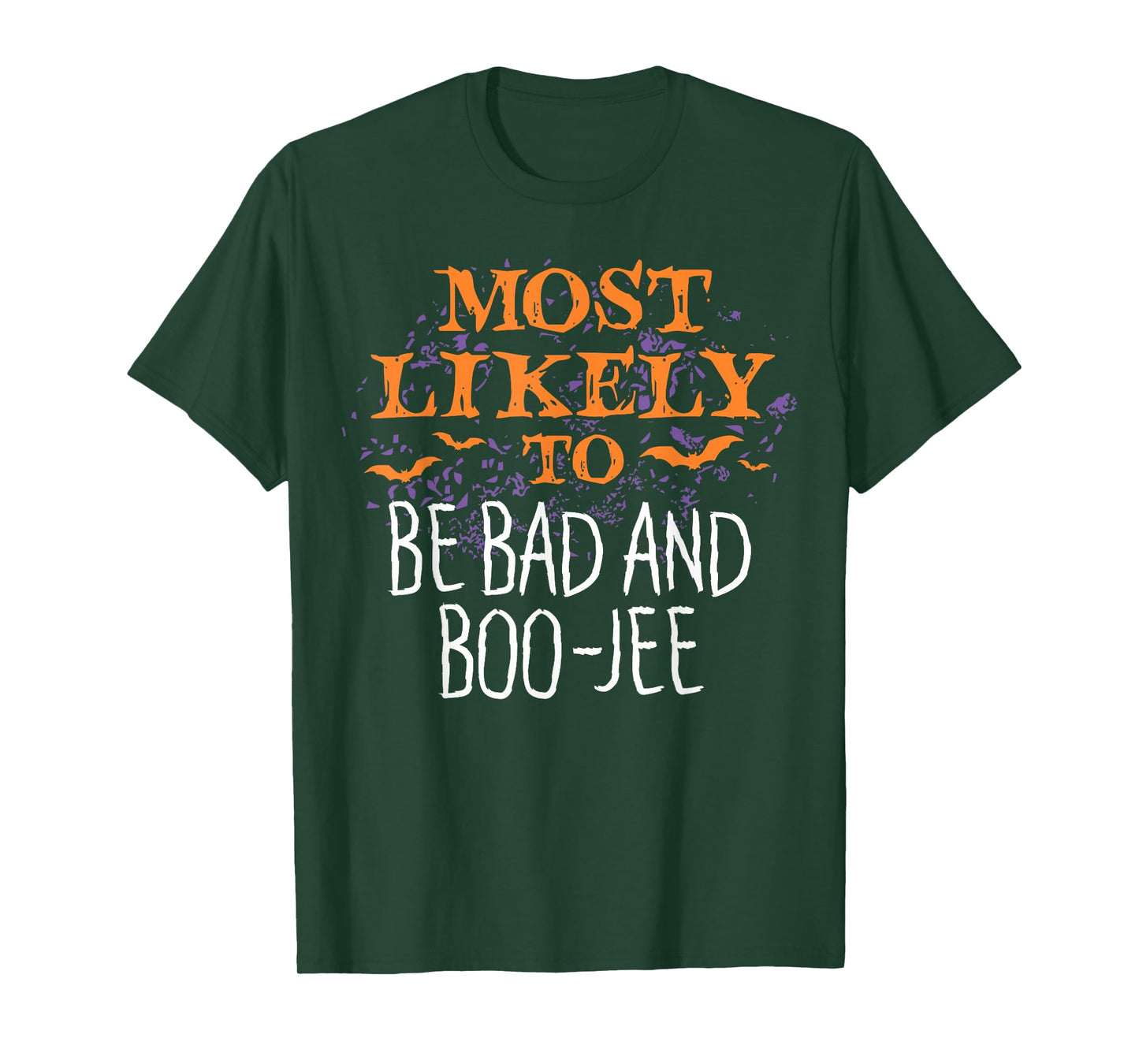 Most Likely To Halloween Be Bad And Boo-Jee Matching T-Shirt