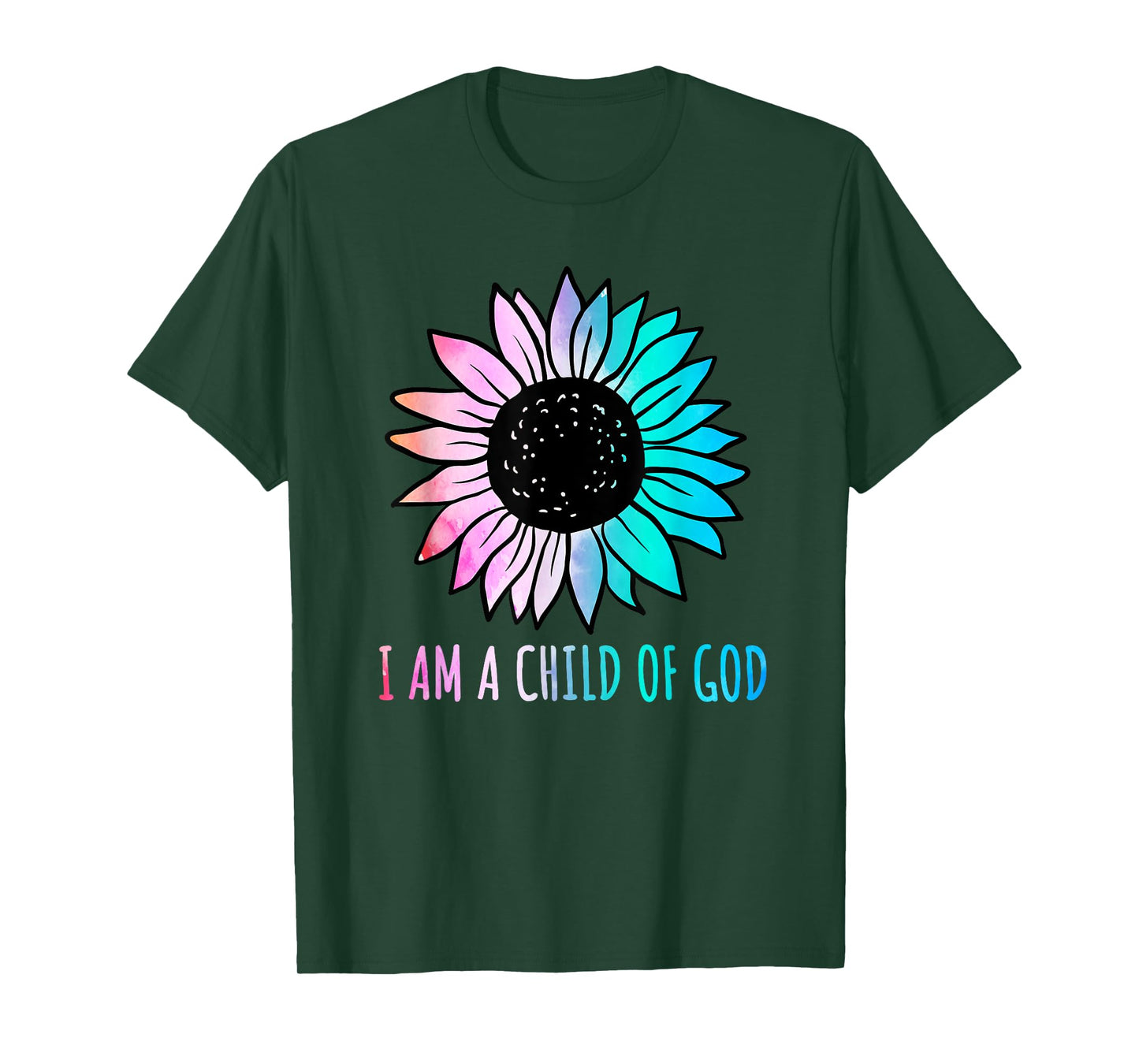 Cute Christian Salvation Quote Gift I Am a Child of God T-Shirt