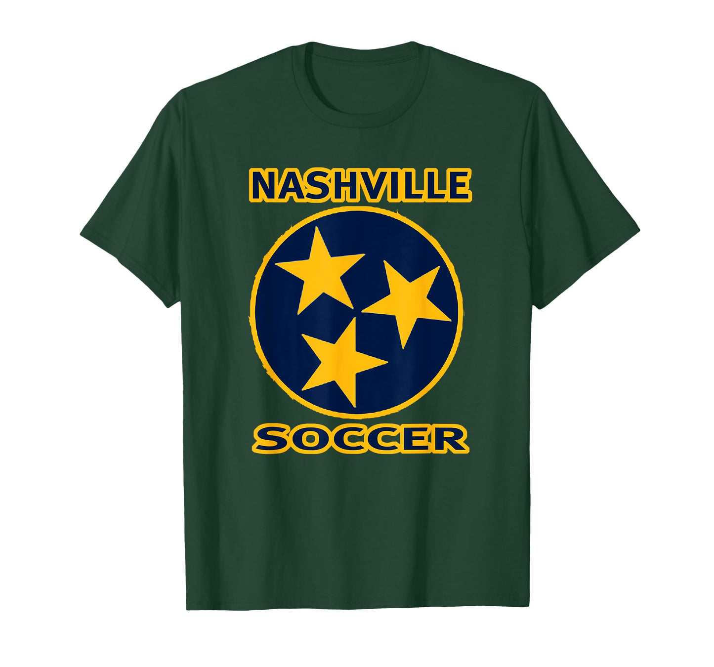 Nashville Soccer Tennessee TriStar Flag Shirt T-Shirt
