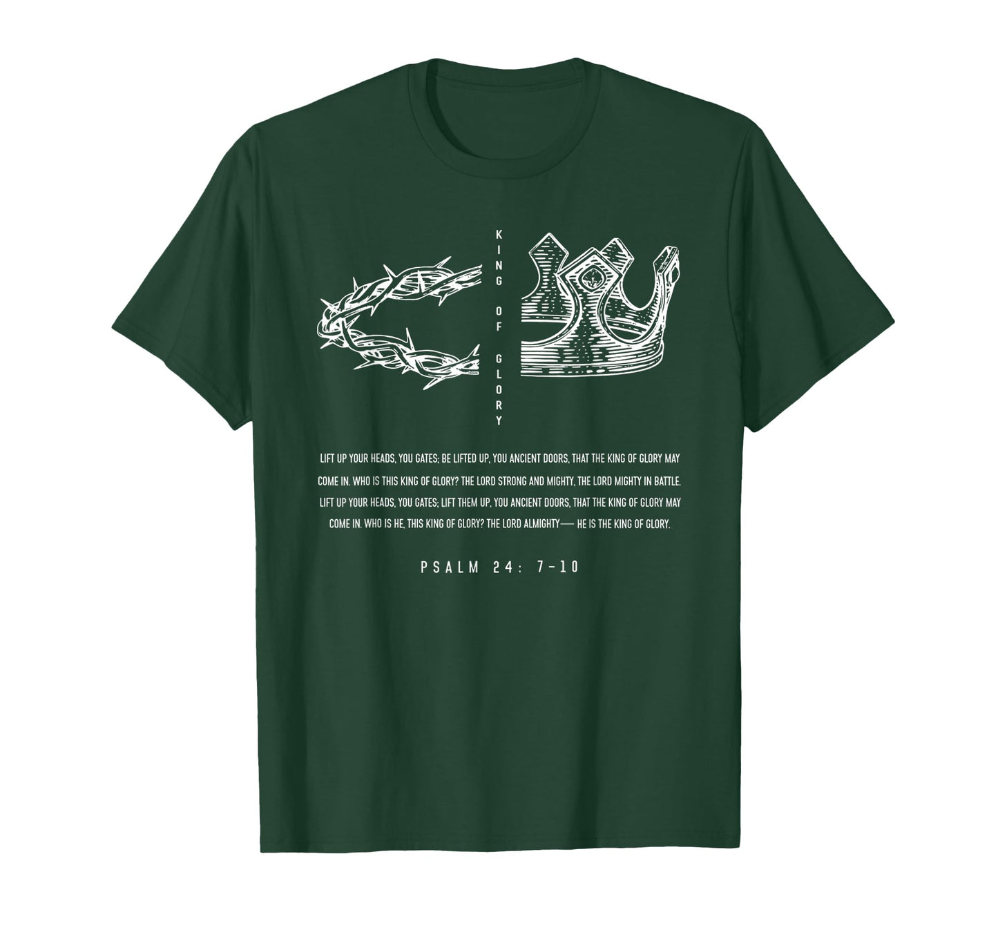 Funny He Is The King Of Glory Jesus Christian Lord & Savior T-Shirt