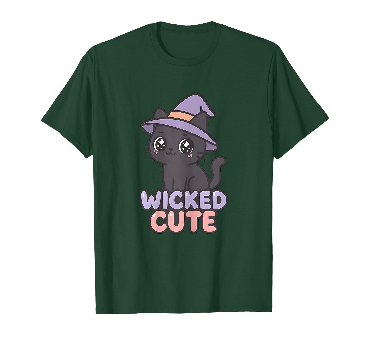 Wicked Cute - Witch Cat T-Shirt