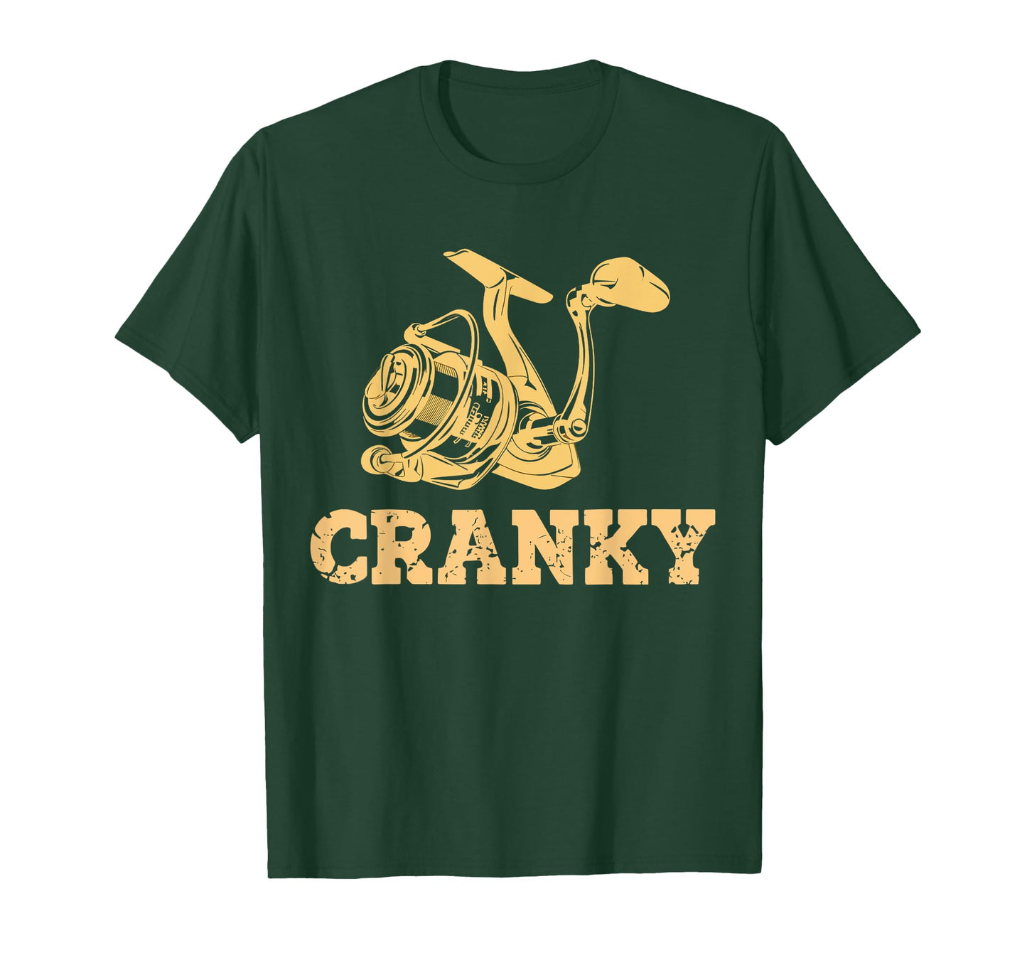 Humor Cranky Fishing Lovers present Idea For Men Women Boys T-Shirt