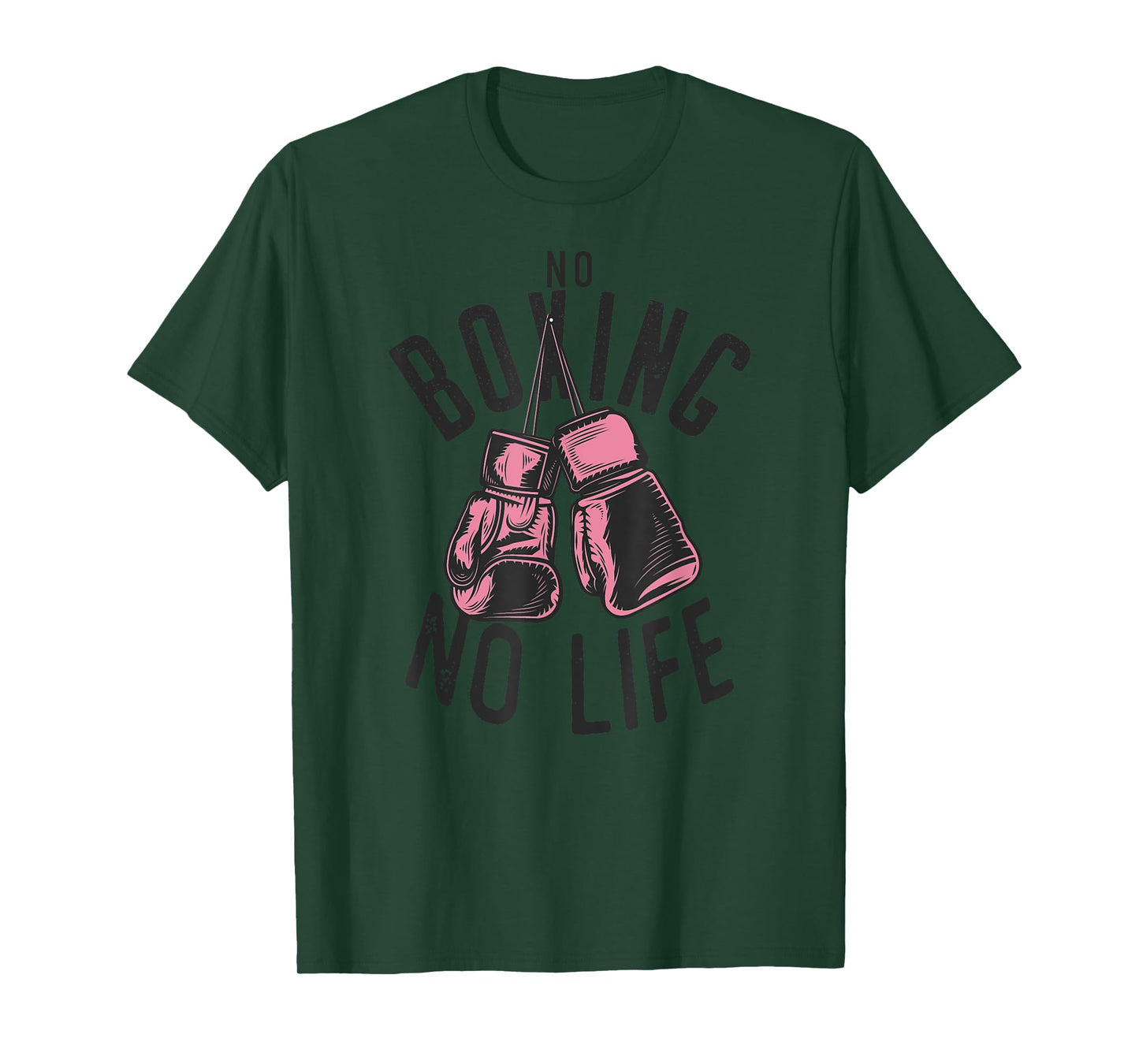 No Boxing No Life training or workout Boxers Gloves T-Shirt