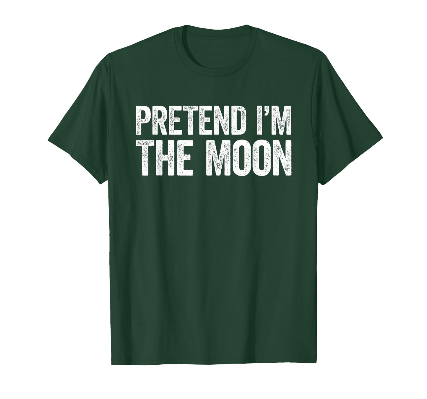Pretend I'm The Moon Shirt Adult Kids Men Women Costume T-Shirt