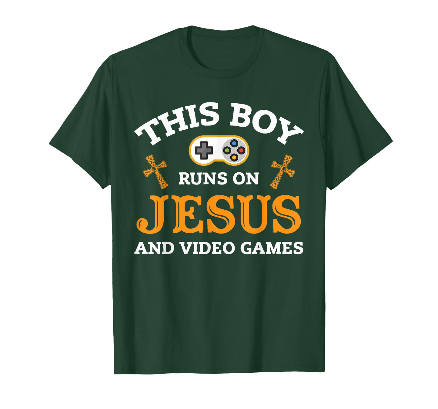 Video Games Gamer Gaming Jesus Religion T-Shirt