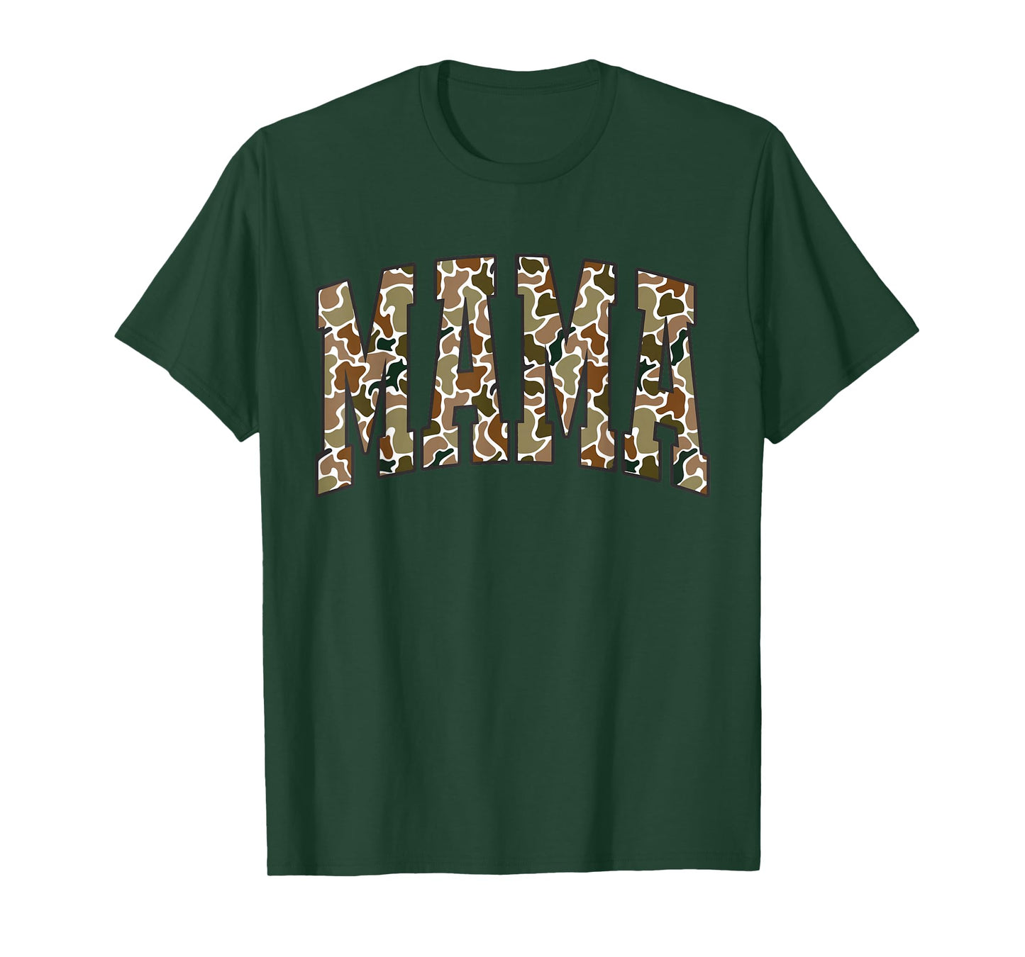 Retro Camo Hunting Mama Old Camo Mom Mother's Day Gift T-Shirt