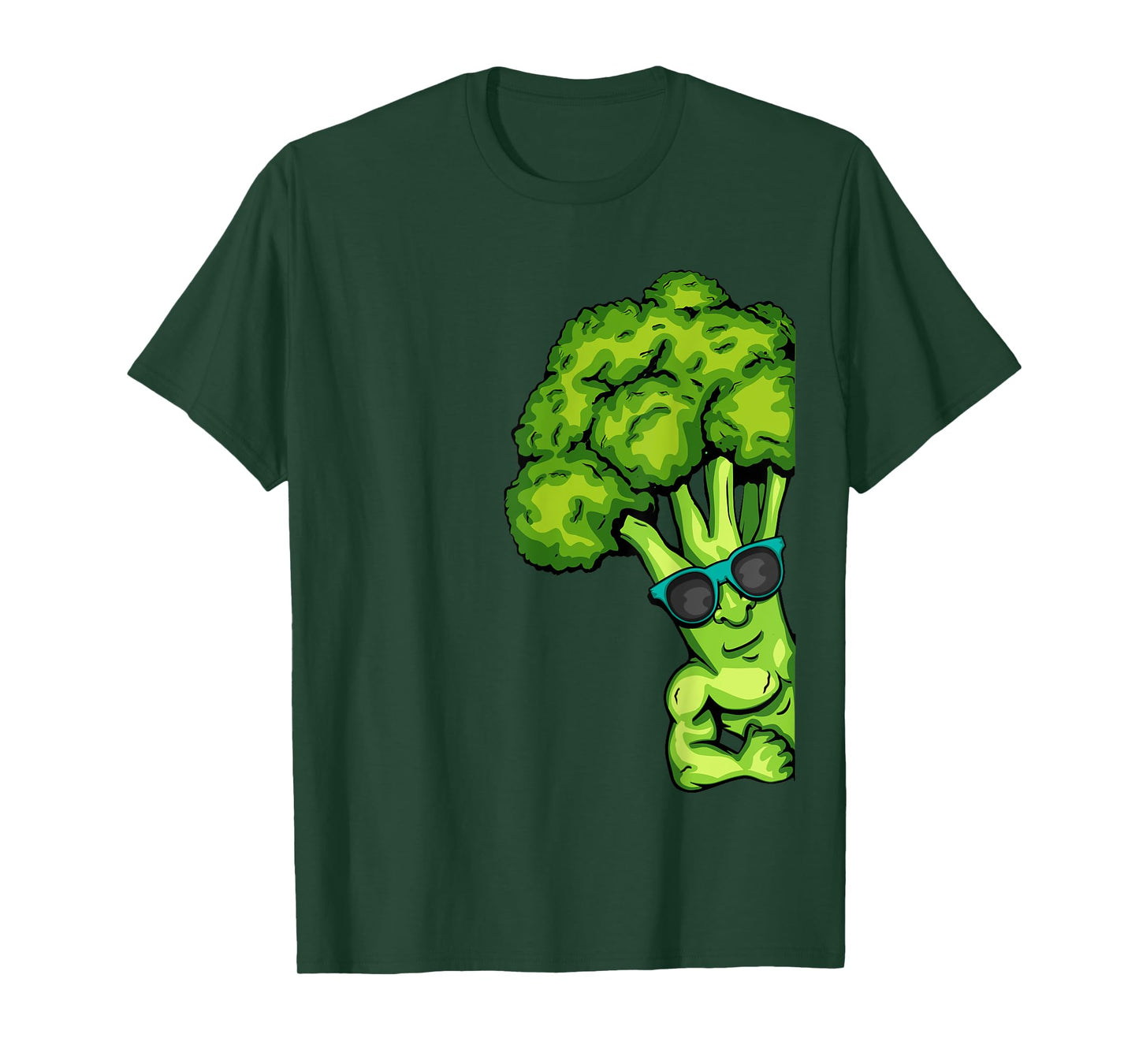 Broccoli Lover Healthy Vegetables Gym Fitness Bodybuilding T-Shirt