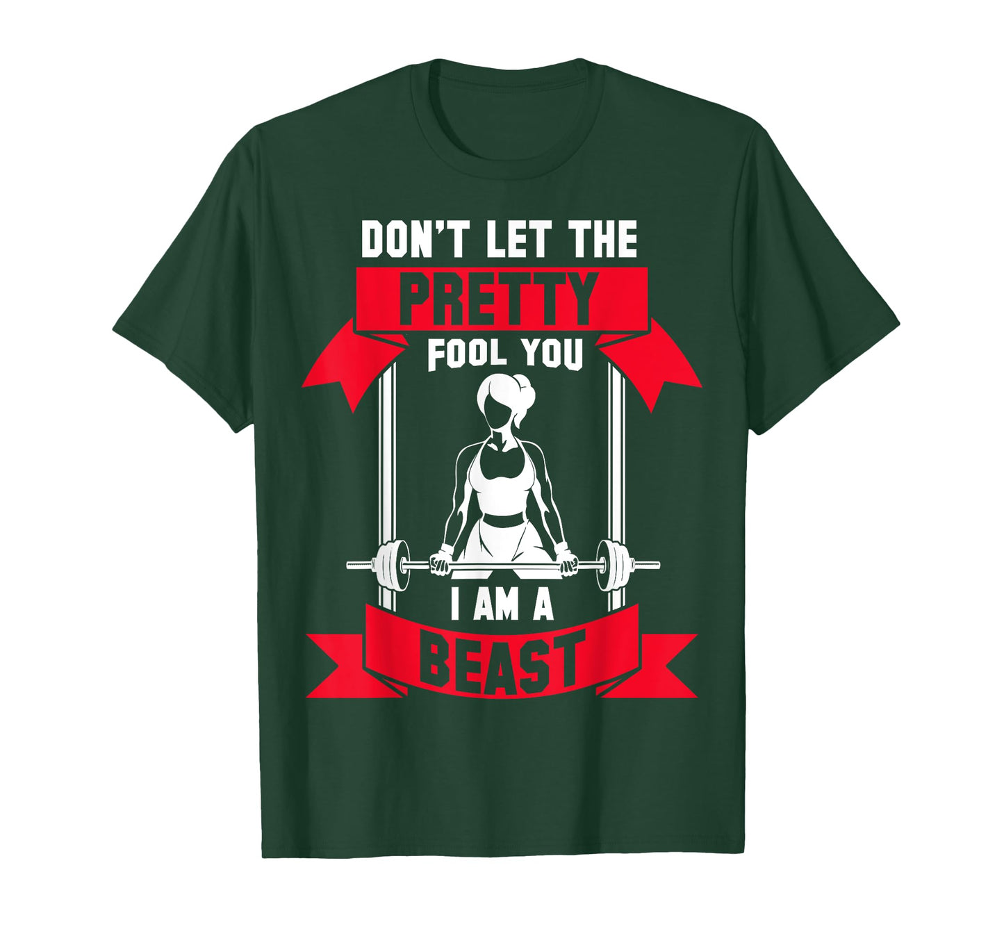 Women Weight-Lifting Workout Quote Funny Fitness Lover Gift T-Shirt