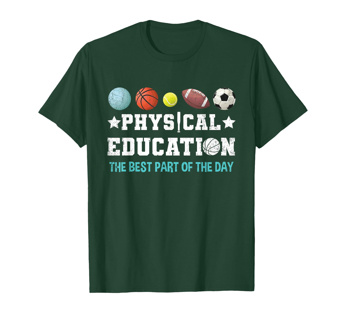 Physical Education PE Teacher Strong School P.E. Teacher T-Shirt