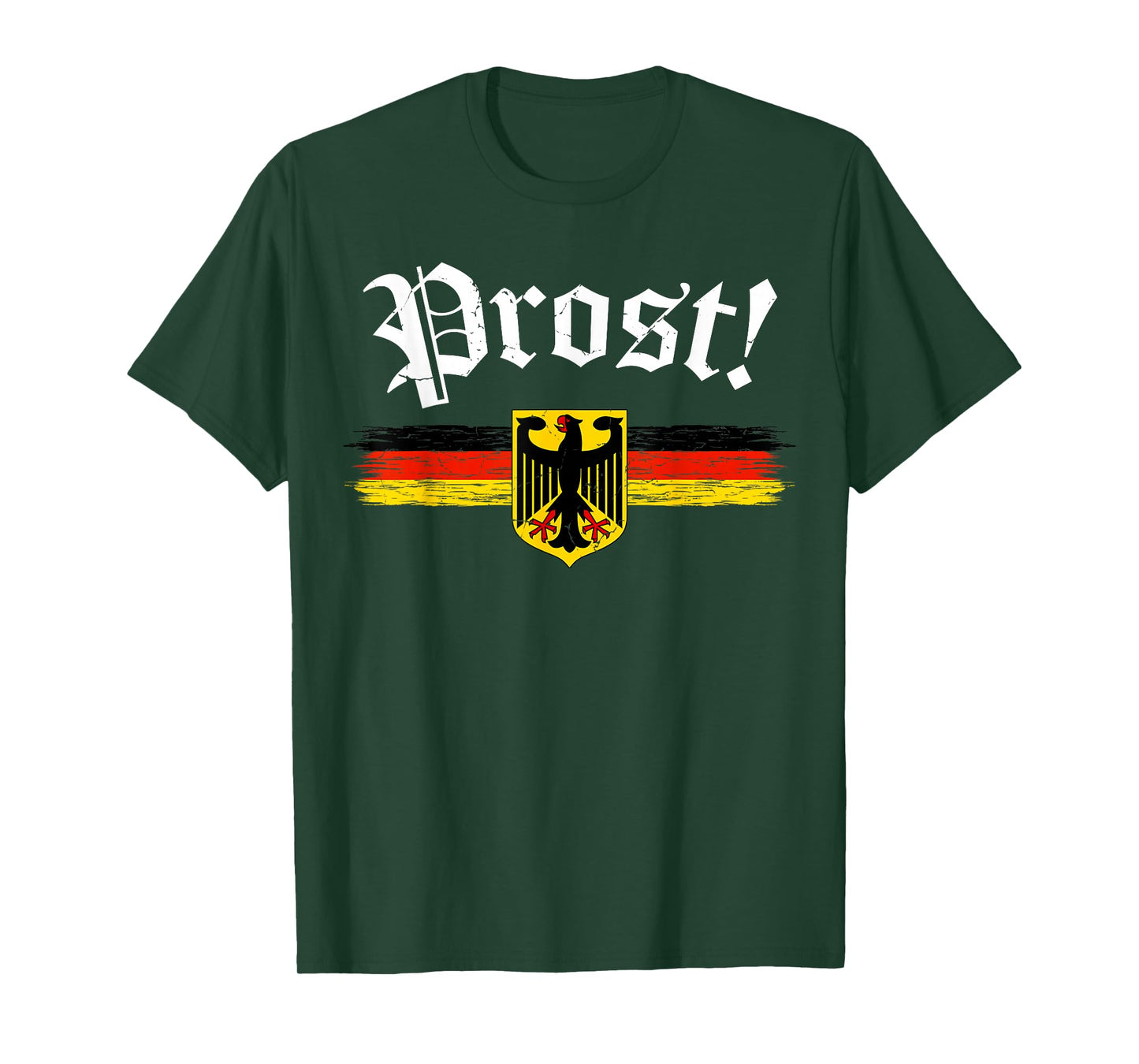 Oktoberfest Shirt For Men Women German Flag Prost Vintage T-Shirt