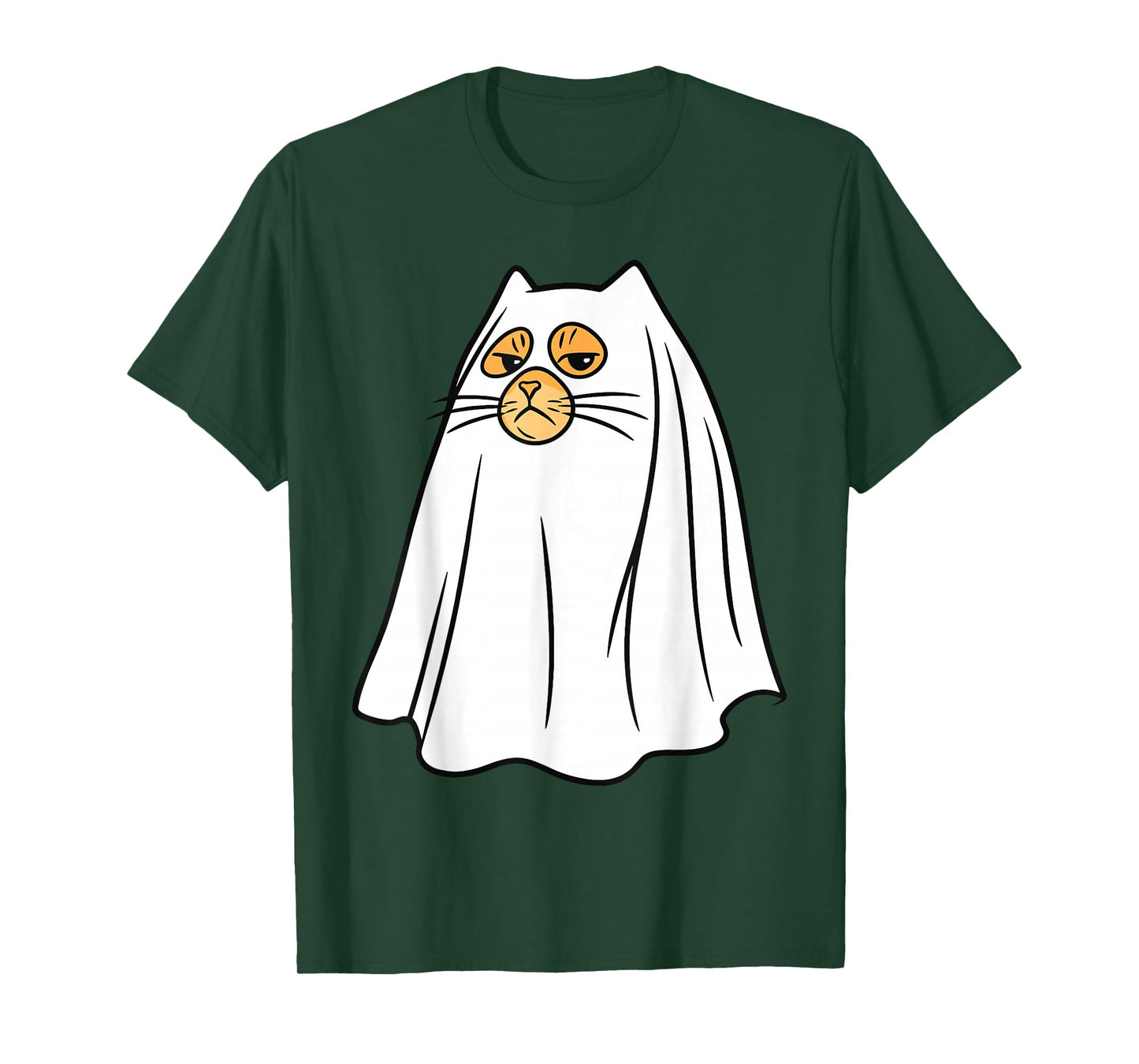 Ghost Cat Meme Halloween T-Shirt