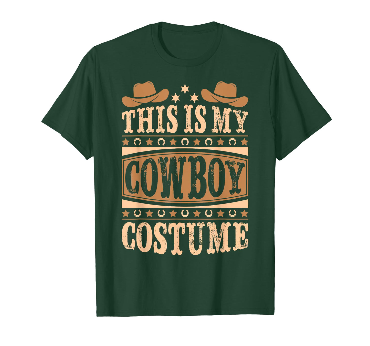 Cute Cowboy Western Cowboy Outfit Men Boy Kid Cowboy Costume T-Shirt
