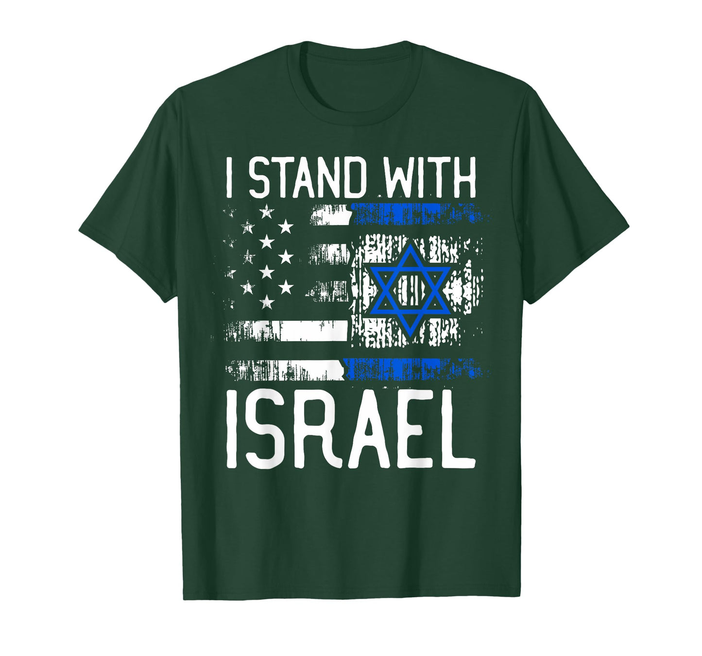 I Stand With Israel Jewish Support Group Matching T-Shirt