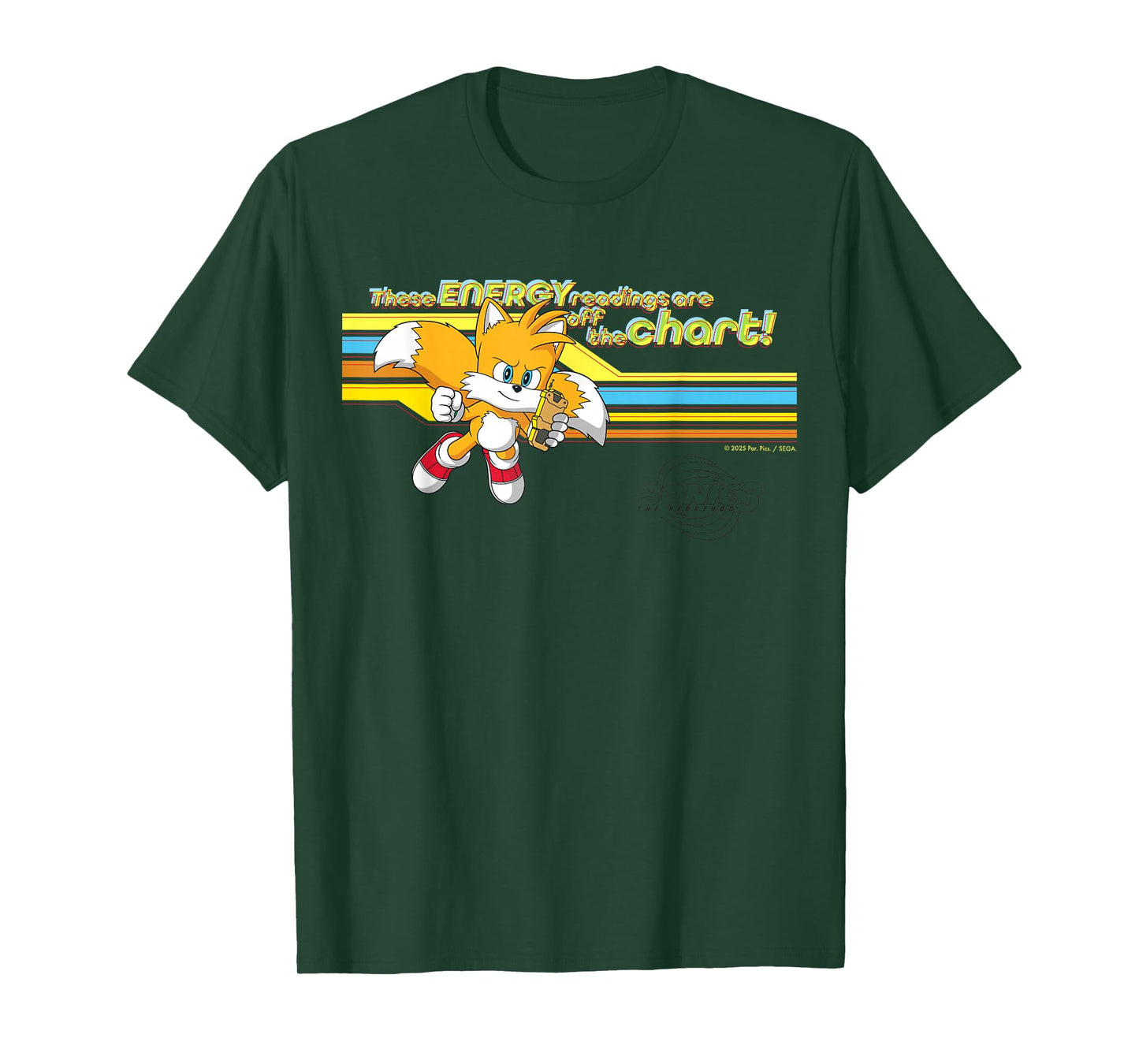 Sonic the Hedgehog 3 - Tails "Energy Readings" T-Shirt