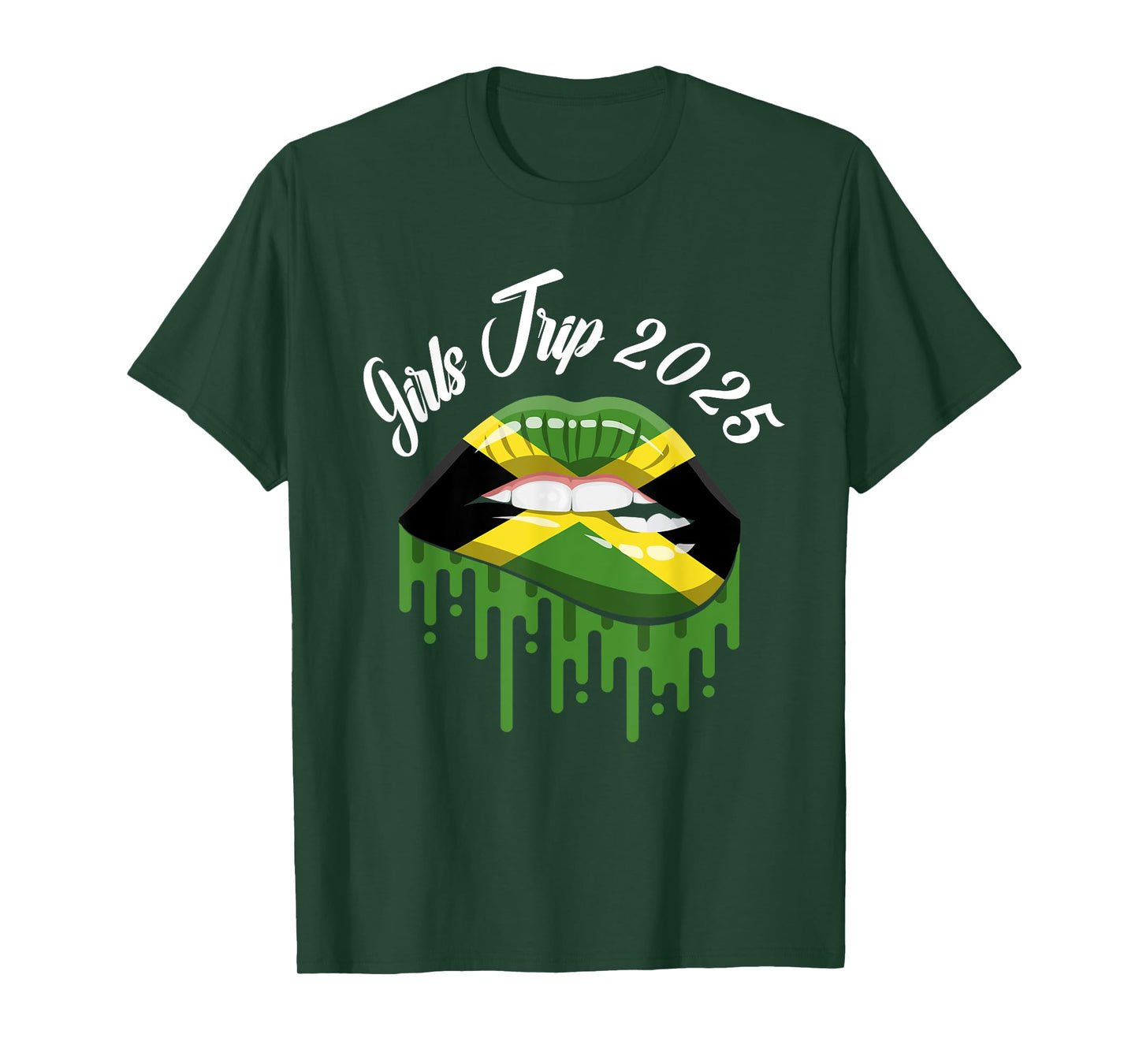 Jamaica Girls Vacation 2025 Group Matching T-Shirt