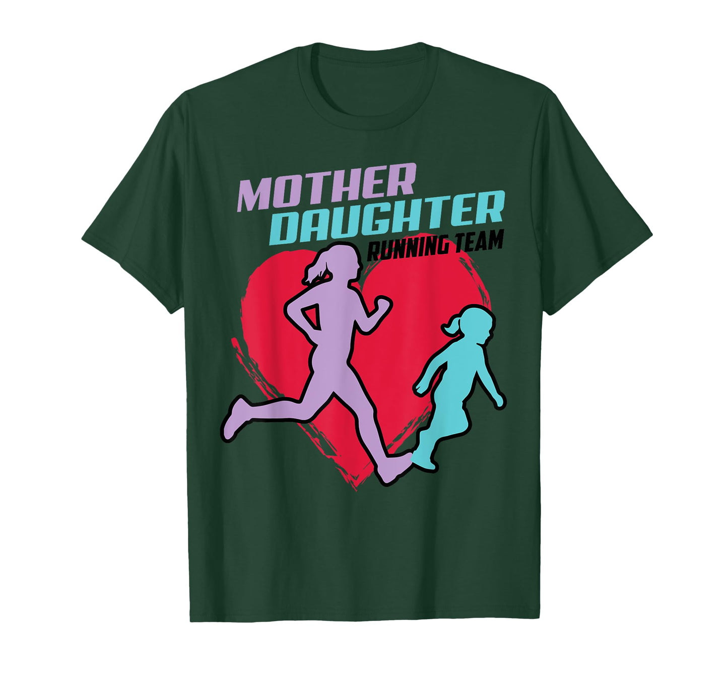 Cool Mother Daughter Running Team | Funny Runner Tandem Gift T-Shirt