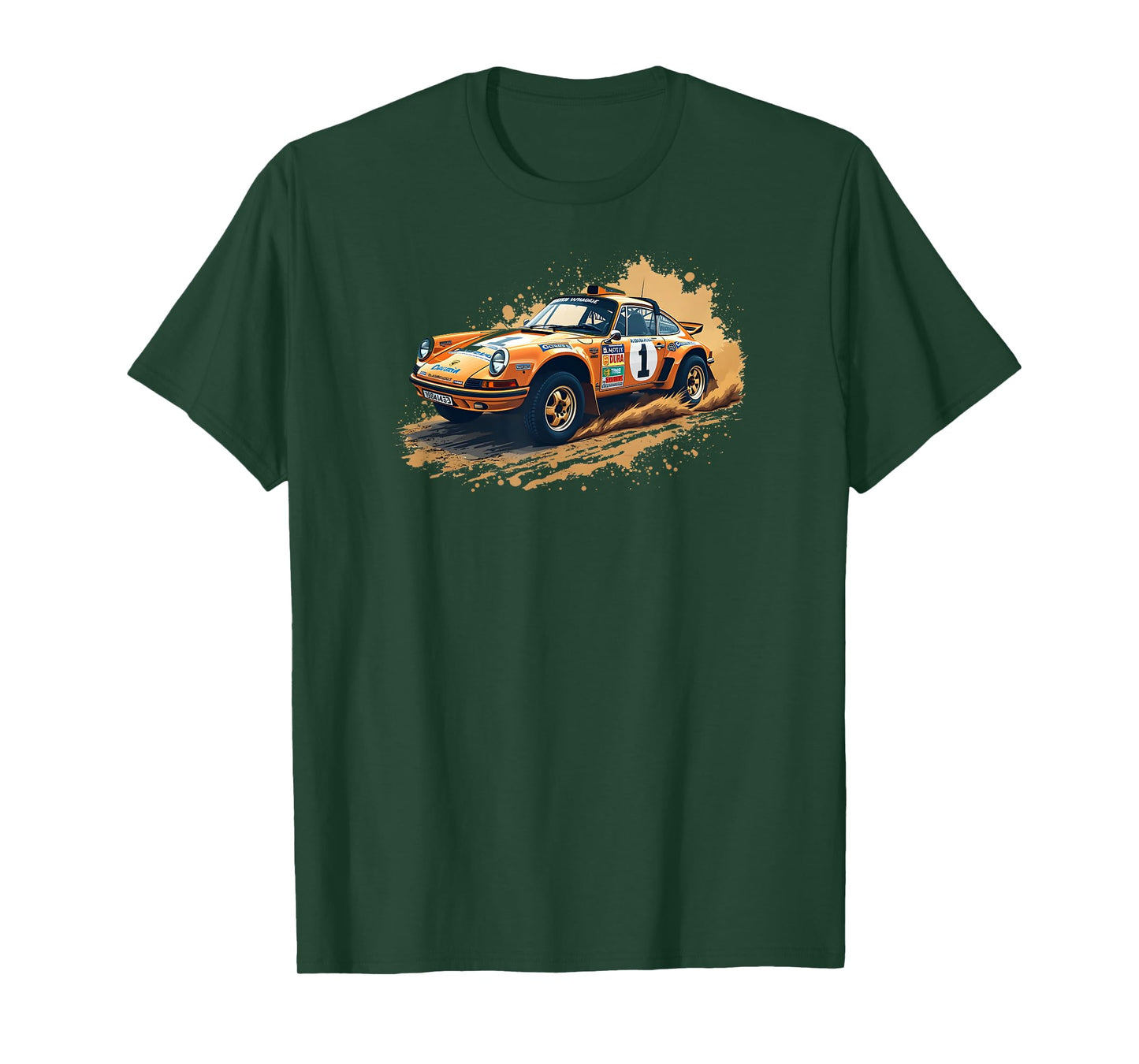 911 Safari Baja Dakar Offroad vintage track turbo auto car T-Shirt