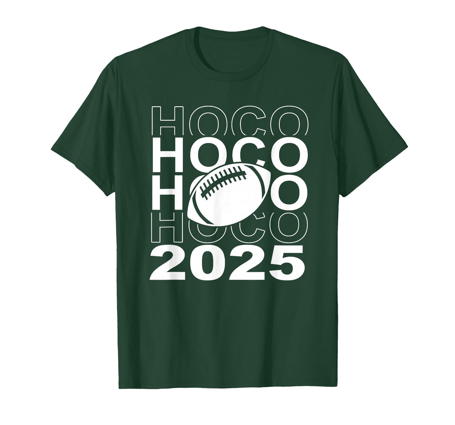 Hoco 2025 American Football Homecoming Game Day T-Shirt