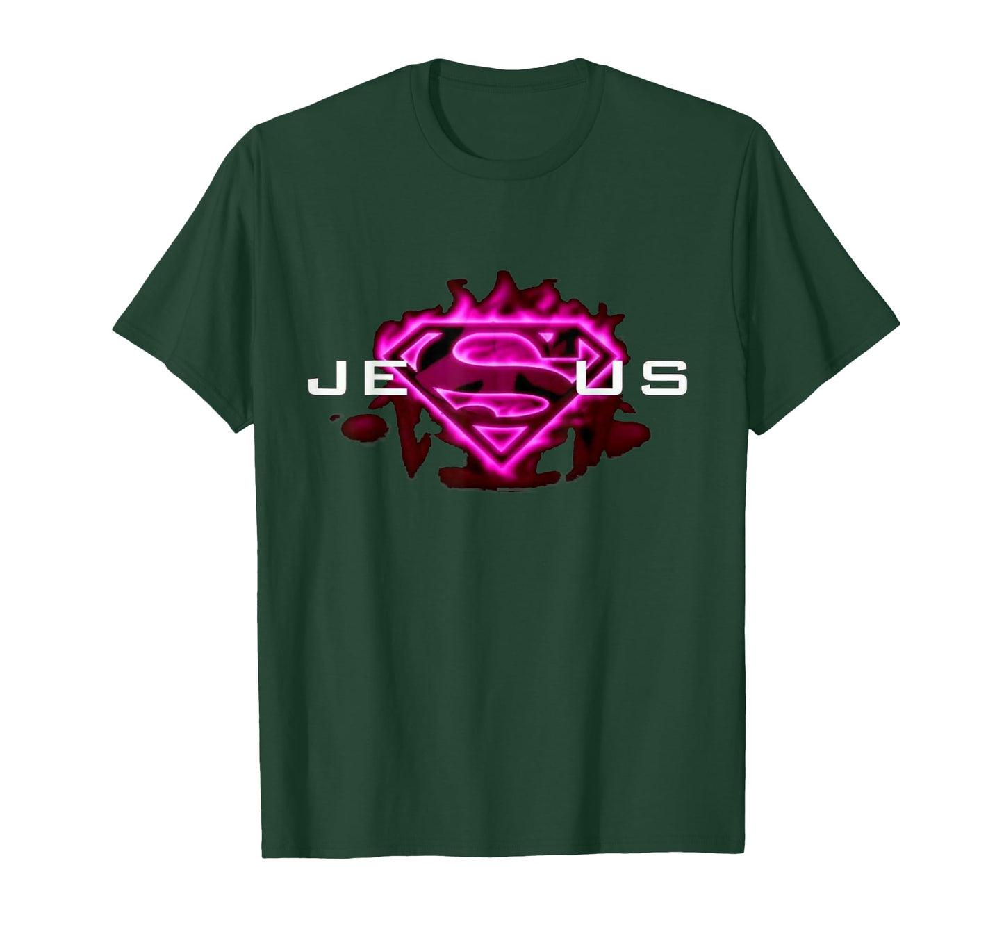 T-shirt Jesus is my superhero, Christian love T-Shirt