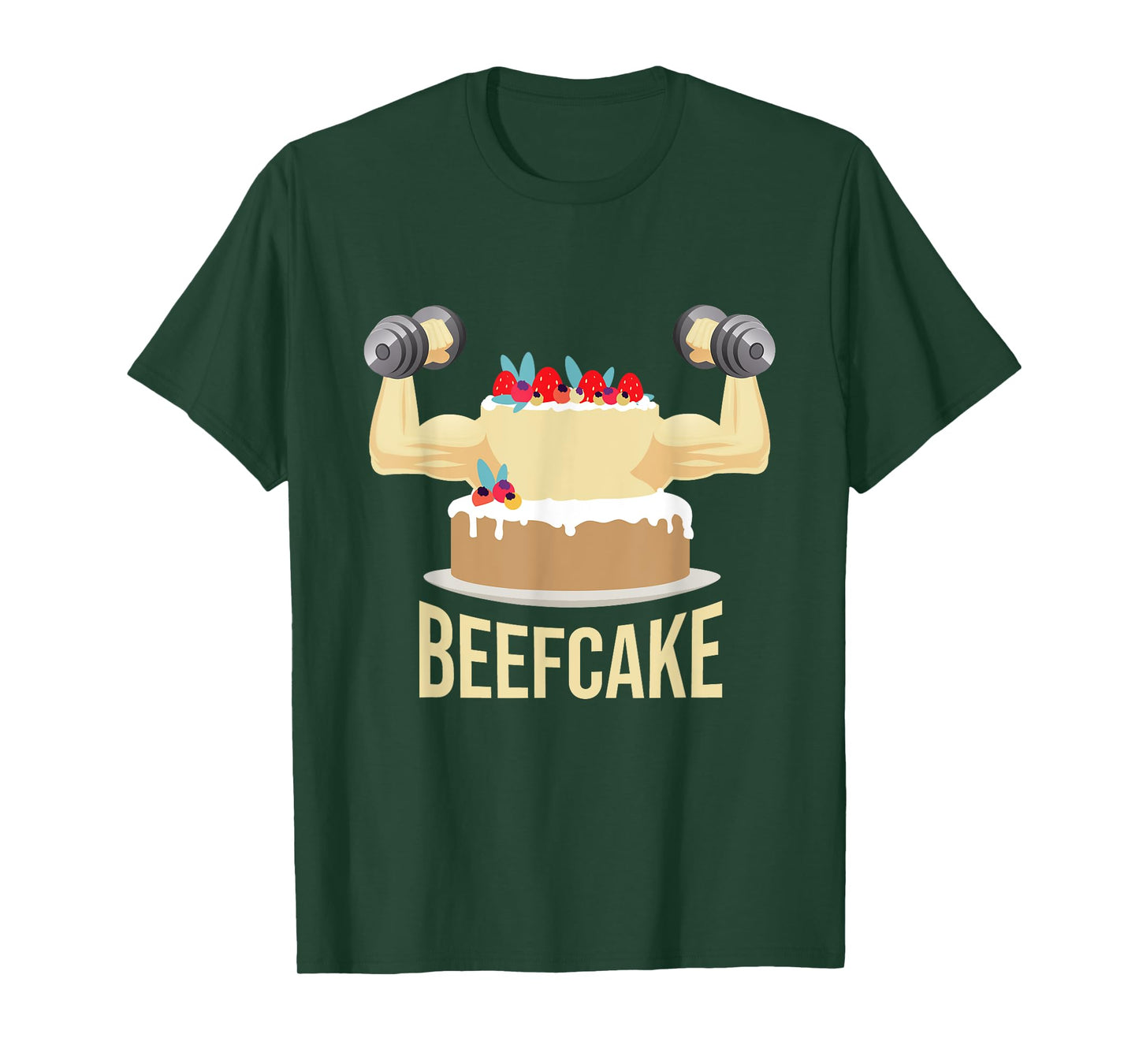 Beefcake - Health Fitness Gym Coach Weightlifting Exercise T-Shirt