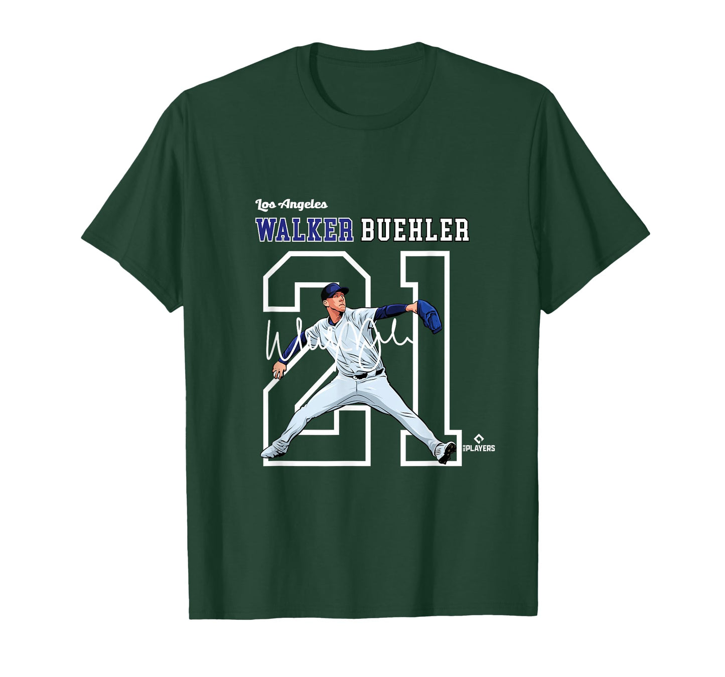 Walker Buehler | Los Angeles Baseball Players | MLBWBR3004 T-Shirt
