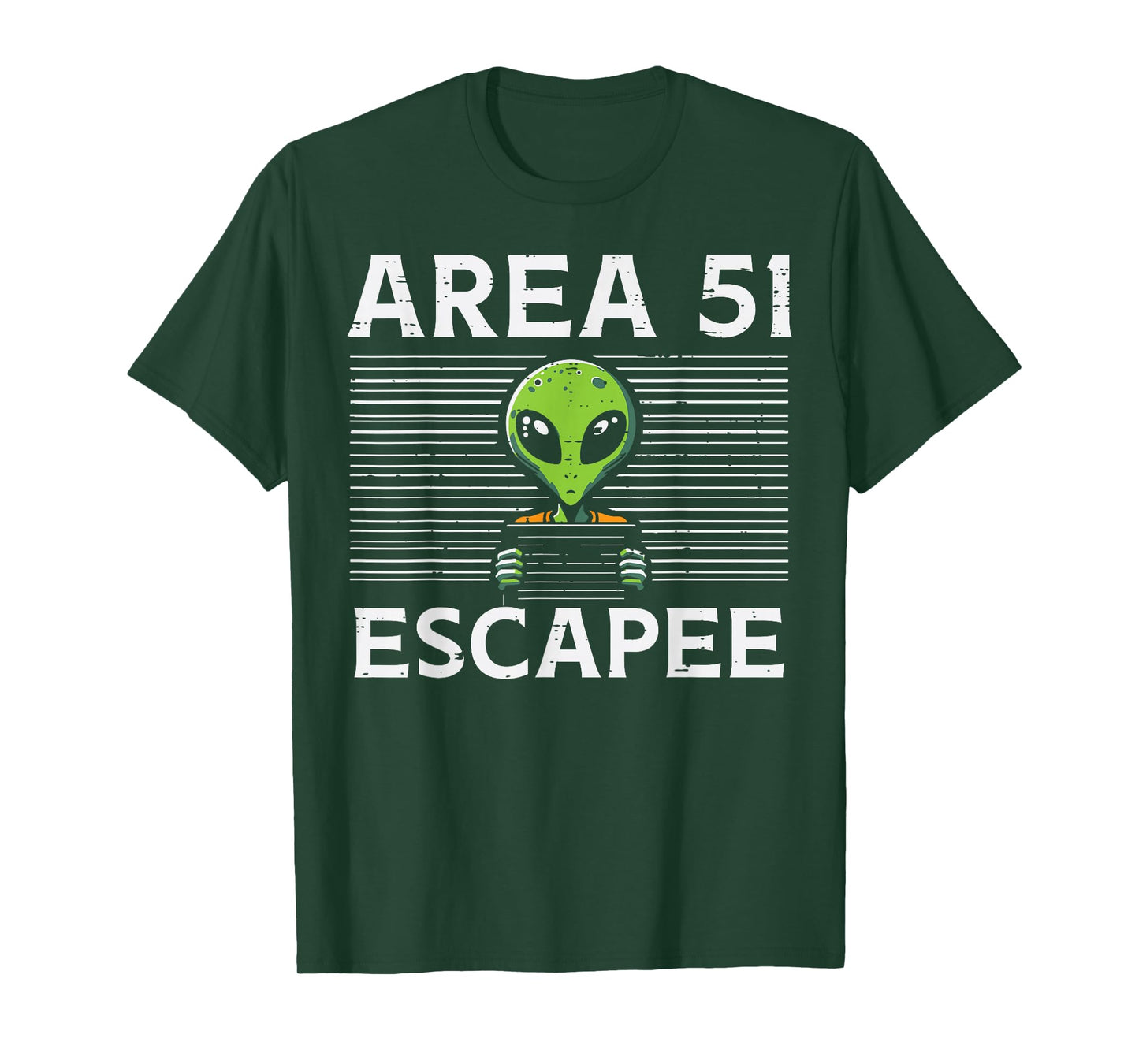 Alien Area 51 Escapee Funny Costume Ufo Men Boys Kids Women T-Shirt