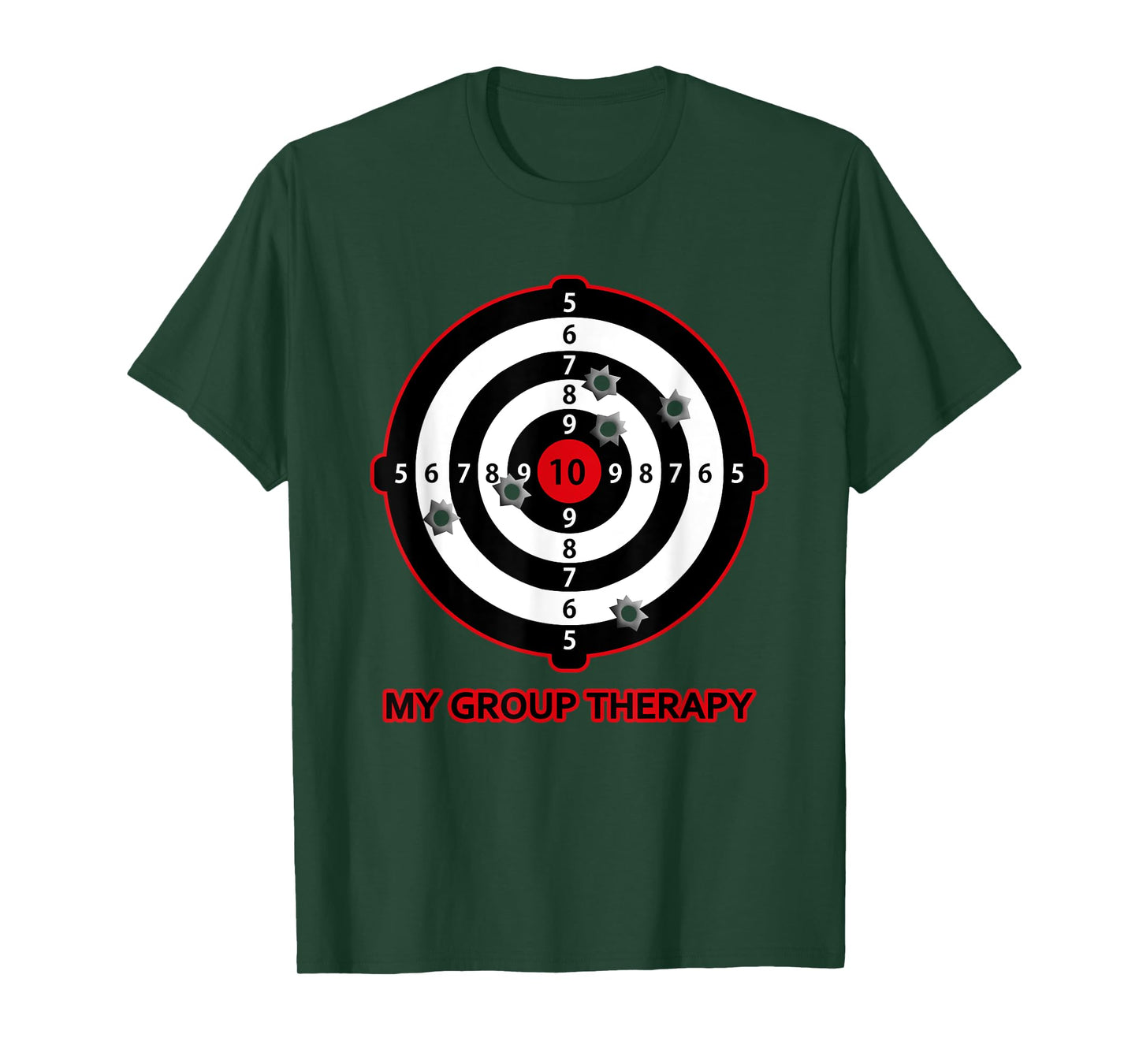 My Group Therapy Funny Gun Shooting Range Gift For Men Women T-Shirt