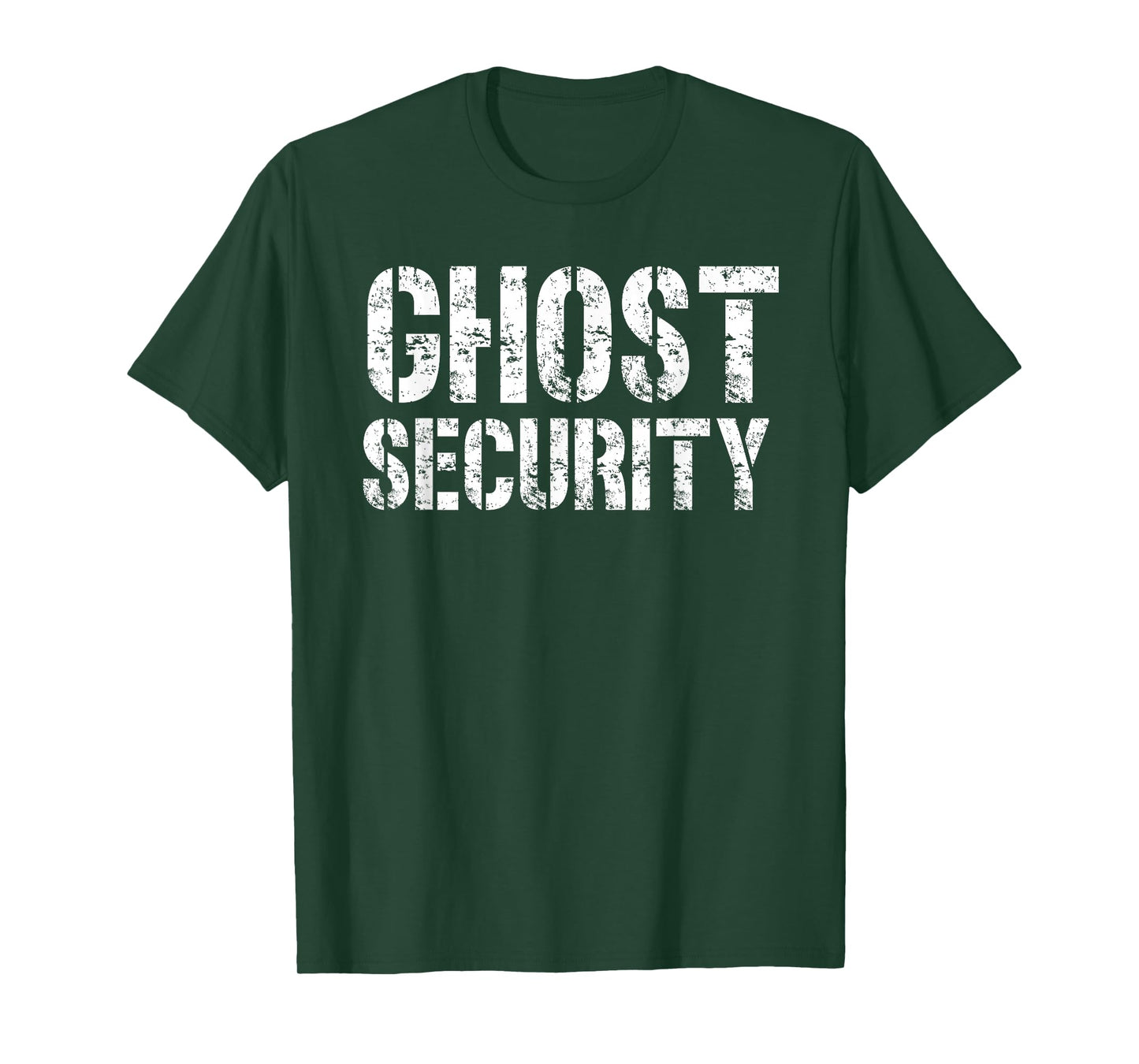 Halloween Dad Mom Daughter Adult Costume Ghost Security T-Shirt