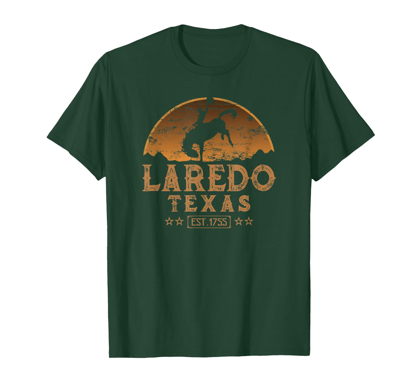 Laredo Texas TX Rodeo Cowboy T-Shirt