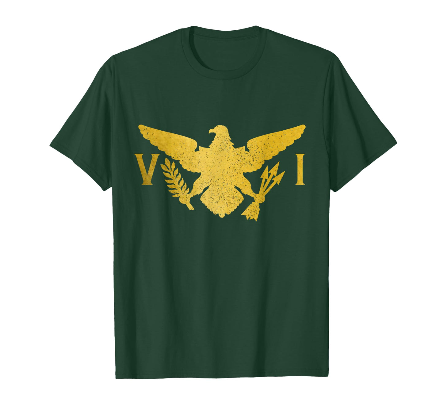 US Virgin Islands USVI Flag Pride Souvenir T-Shirt