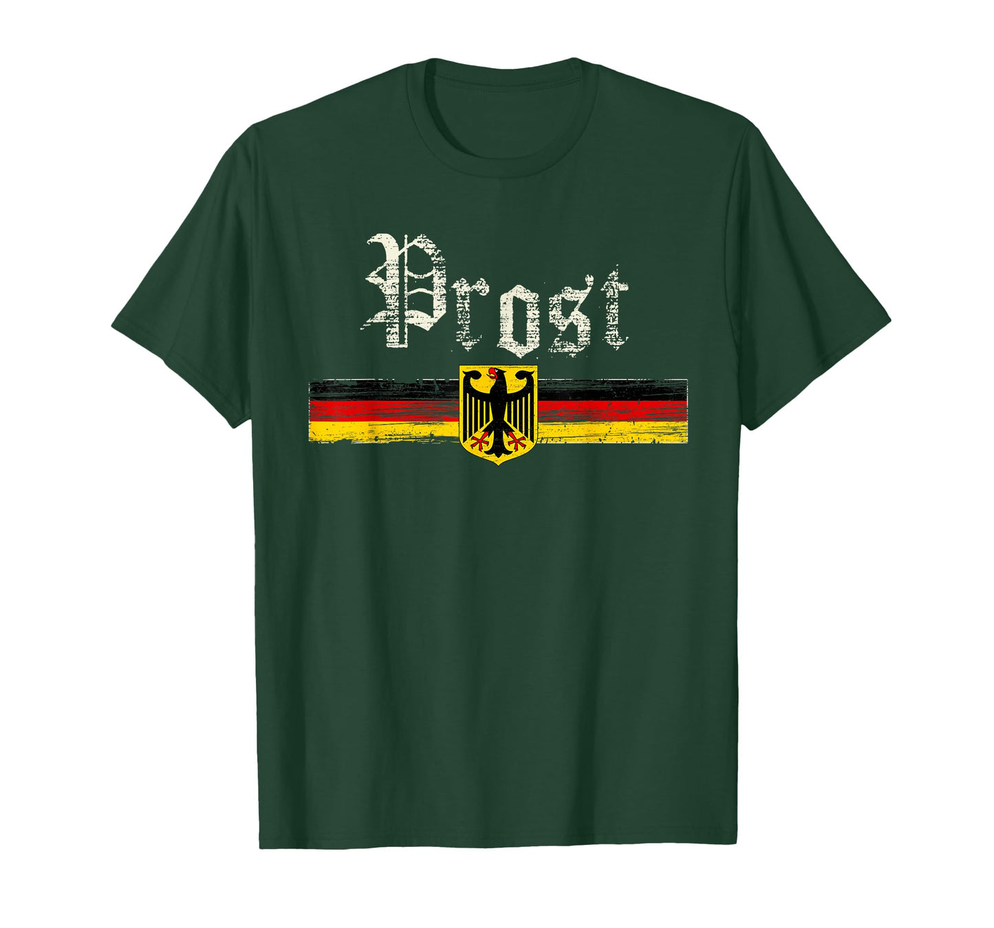 Oktoberfest Shirt For Men Women German Flag Prost Vintage T-Shirt