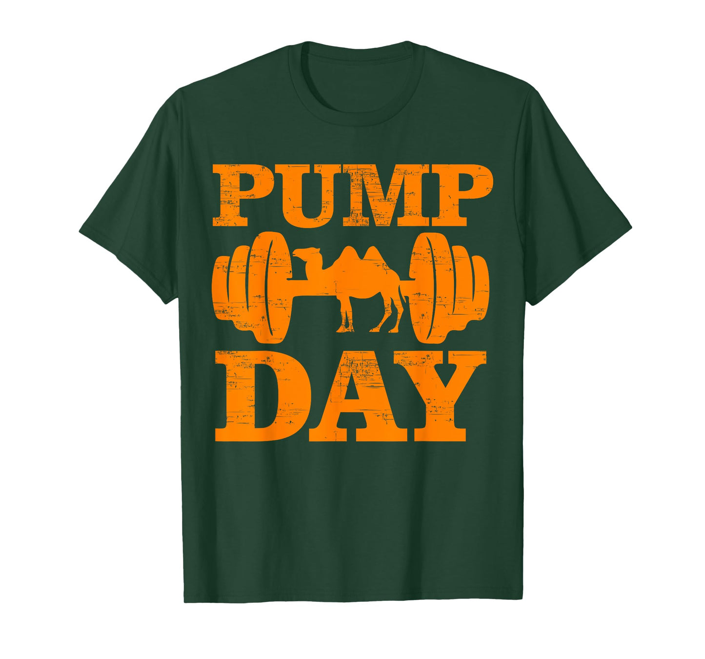 Funny Pump Day Hump Day Camel Weight Lifting Training Gym T-Shirt