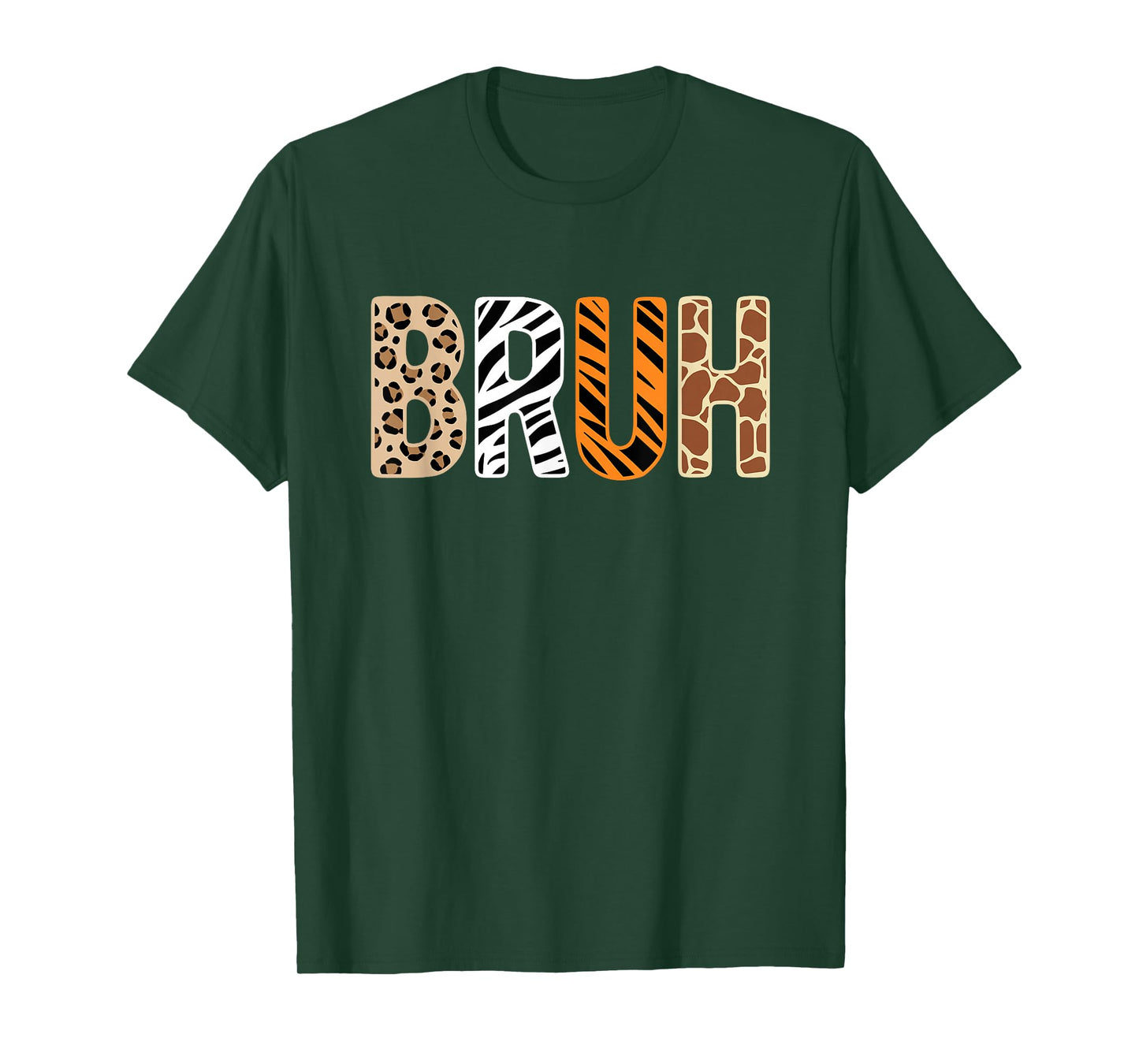 Safari Bruh Zookeeper Funny Animals Wildlife Boys Kids T-Shirt