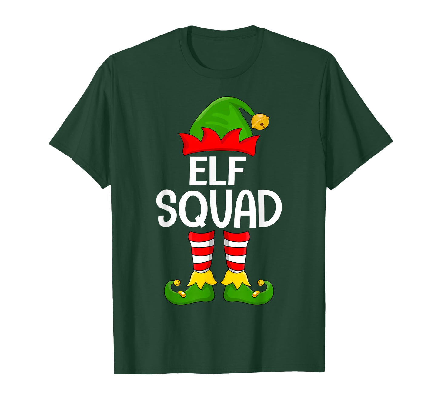 Elf Xmas Matching Family Group Elf Squad Christmas T-Shirt