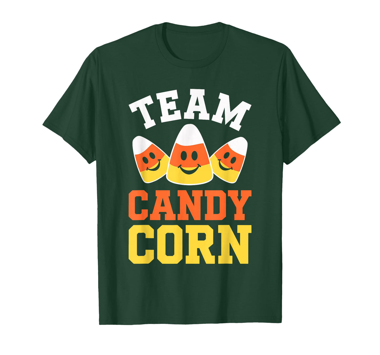 Team Candy Corn Shirt Adult Kids Men Women Halloween Costume T-Shirt