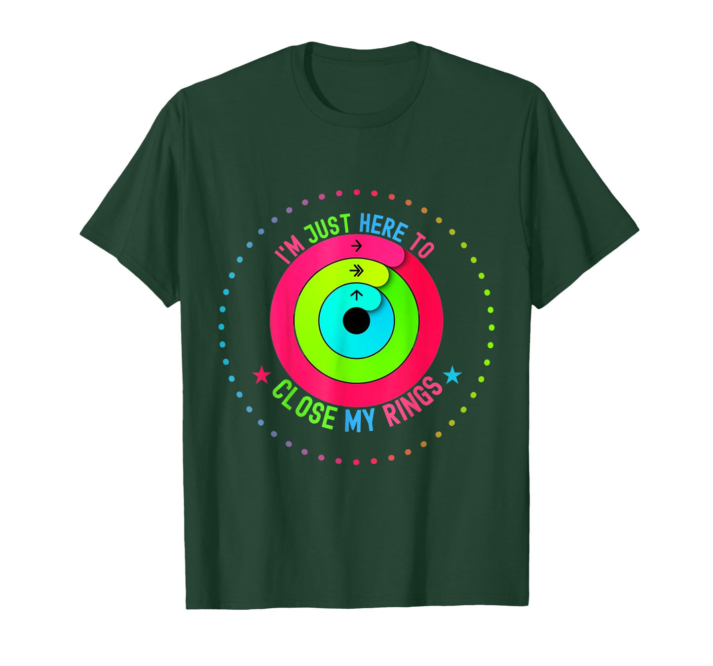 I'm Only Here to Close My Ring Trendy Funny Saying Men Women T-Shirt