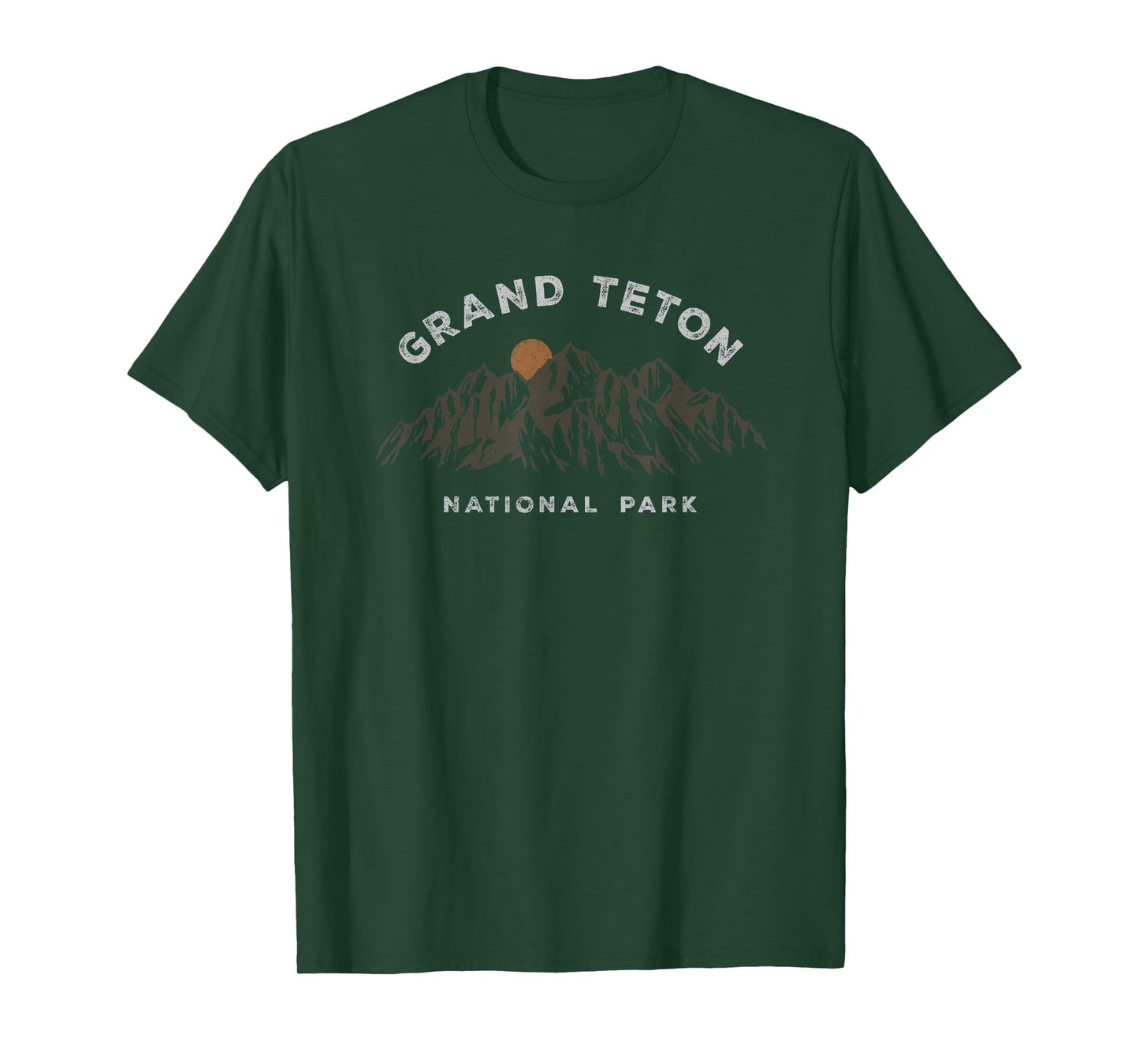 Grand Teton National Park Mountains Vintage Hiking Souvenir T-Shirt