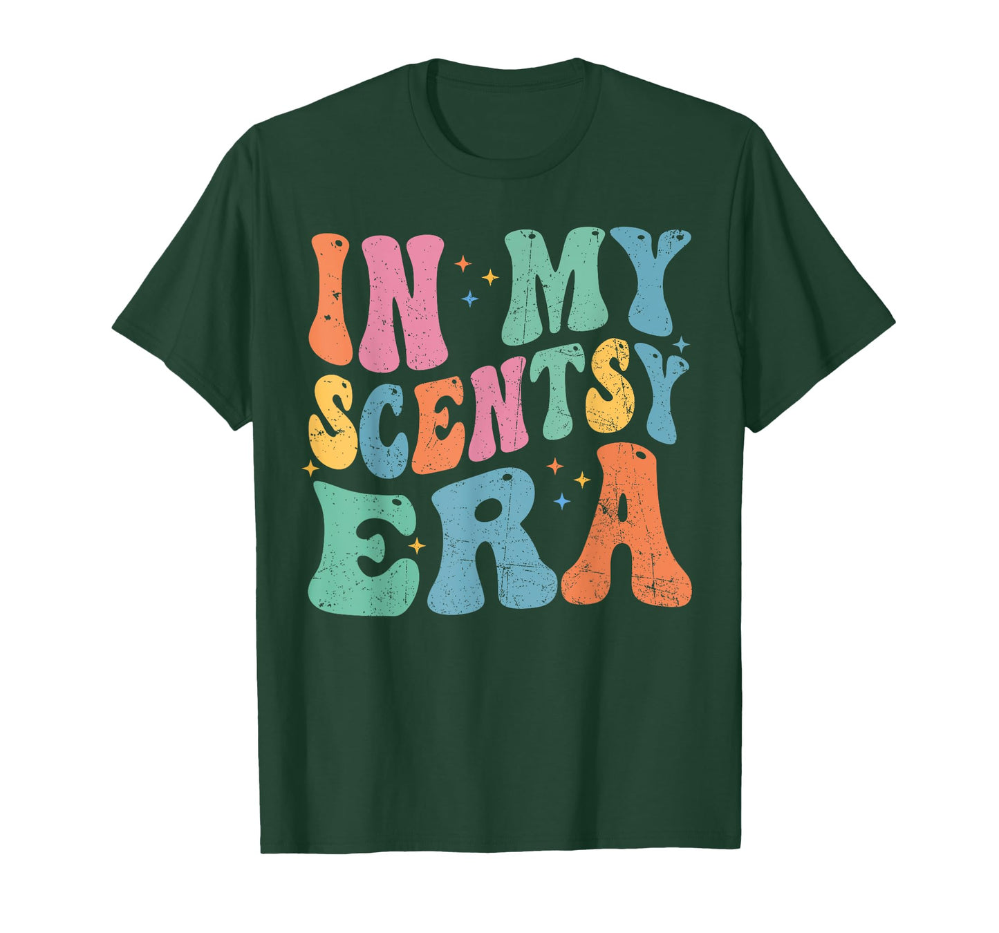 In My Scentsy Era Scentsy Funny Retro Groovy T-Shirt