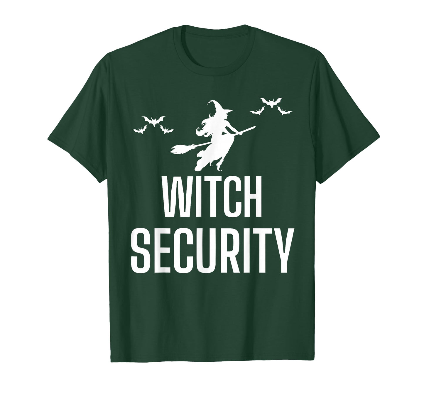Witch Security Funny Mom Dad Witch Family Witch Squad T-Shirt