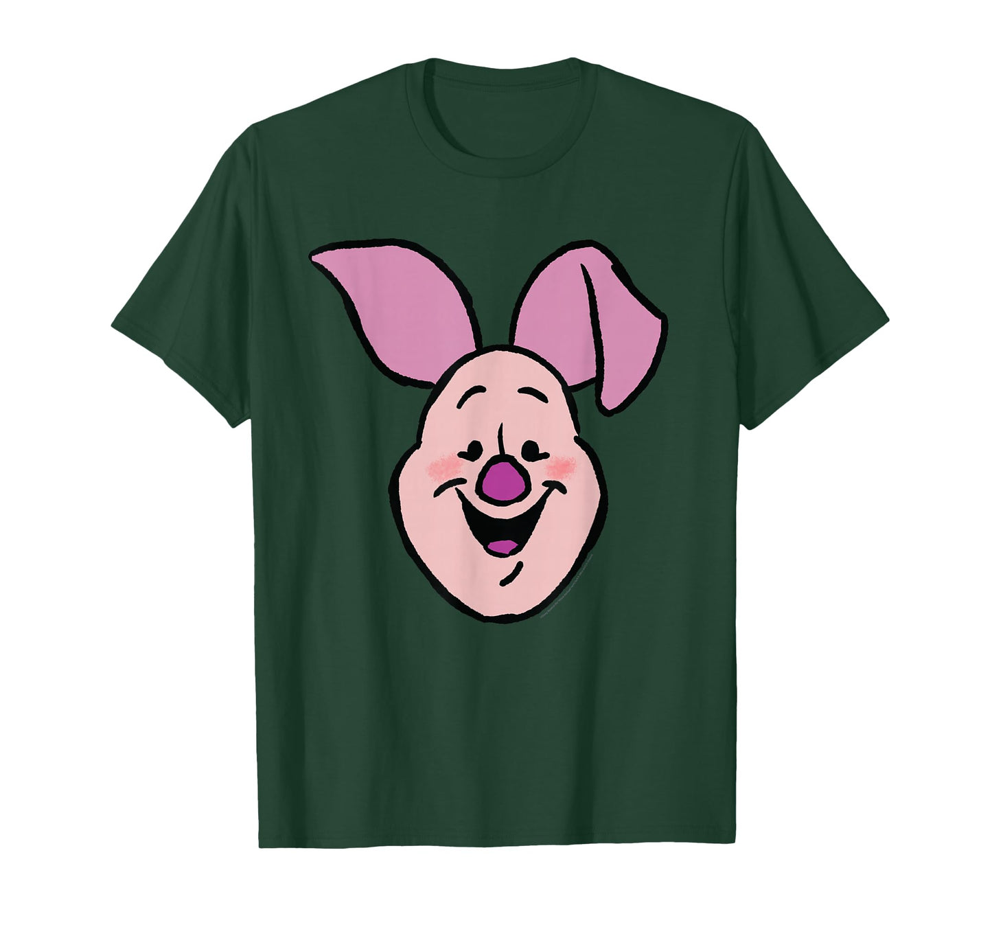 Disney Winnie the Pooh Piglet Happy Big Face Costume T-Shirt