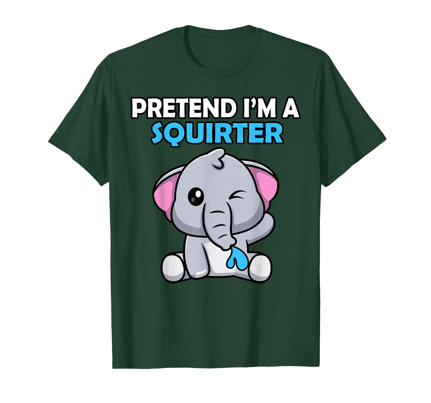 Dirty Humor Halloween Squirter Meme Pretend I'm a Squirter T-Shirt