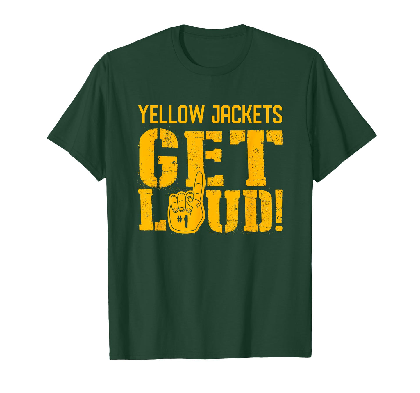 Wynne Yellow Jackets Get Loud! HS T-Shirt