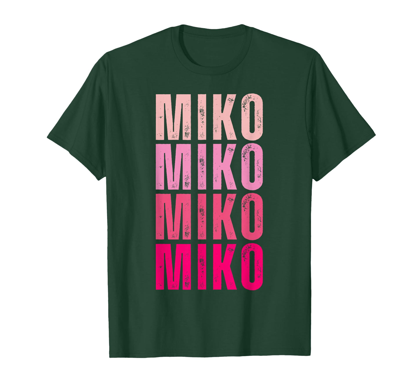 Miko Personalized Name I Love Miko Vintage T-Shirt