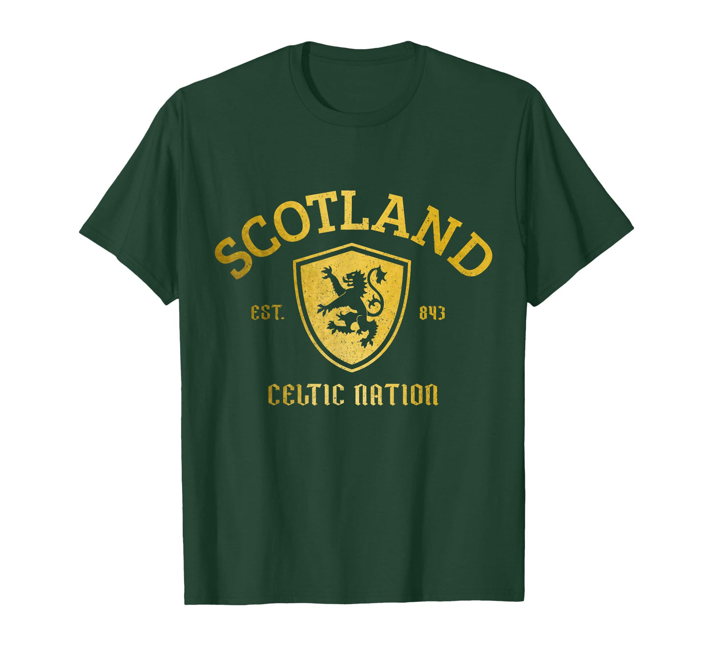 Scotland Est. 843 Scottish Pride Vintage T-Shirt