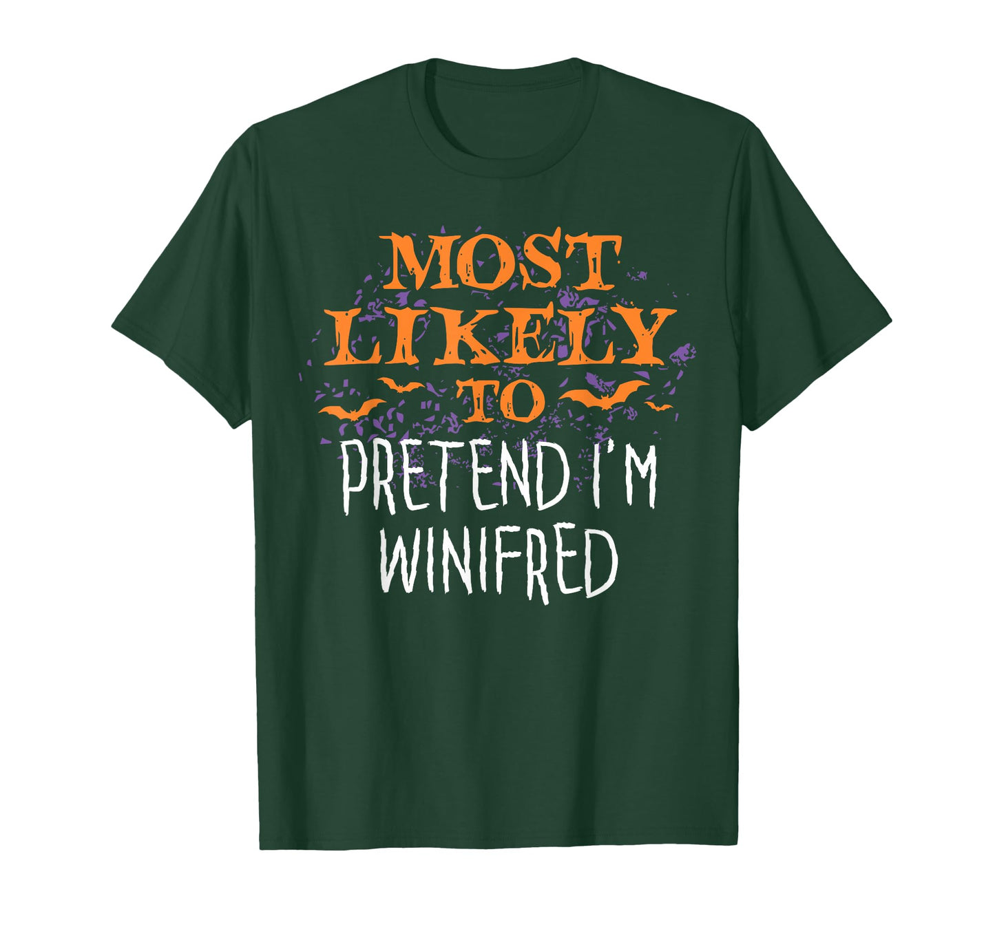 Most Likely To Halloween Pretend I'm Winifred Sanderson T-Shirt