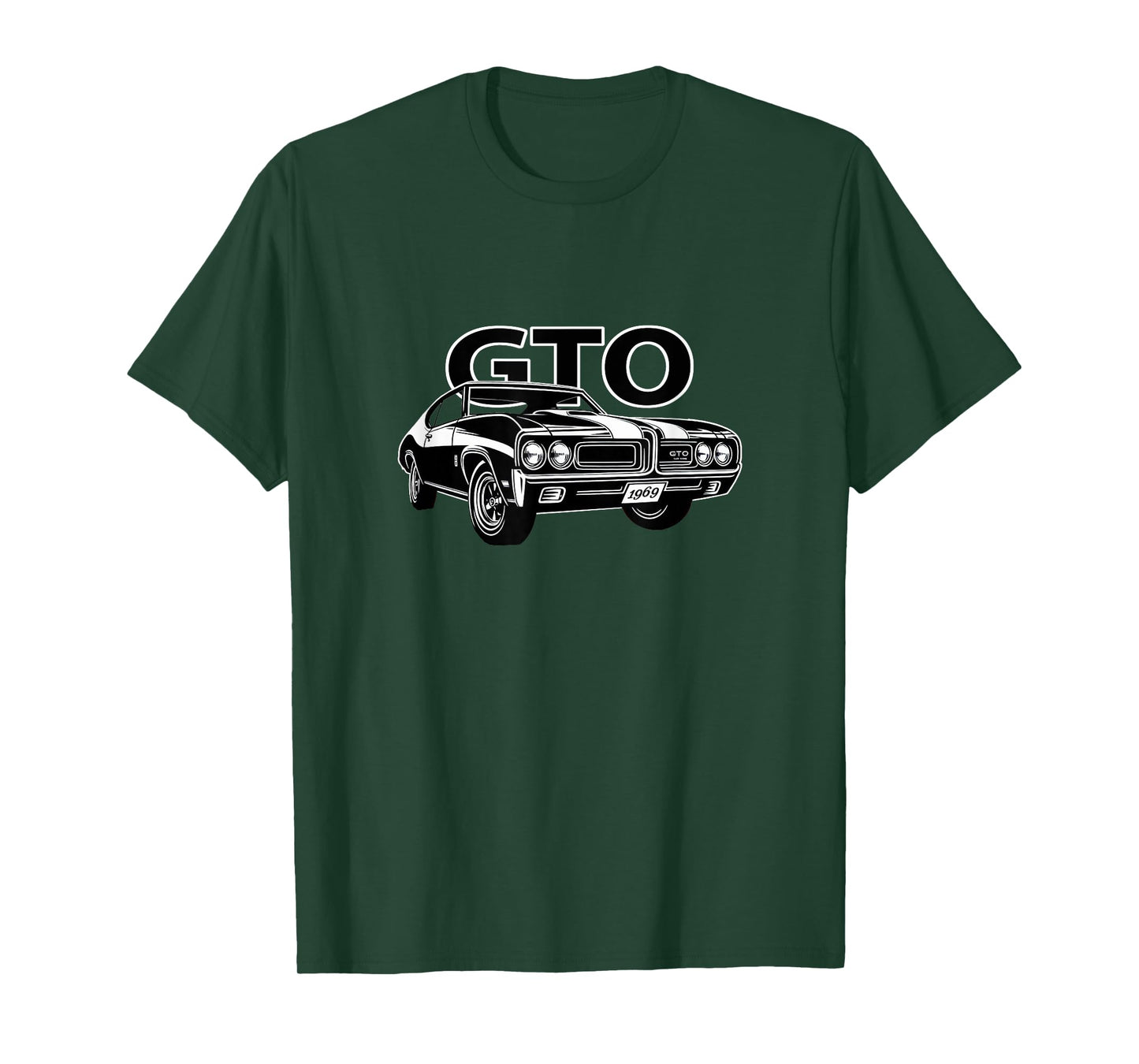 AMERICAN MUSCLE CARS, VINTAGE 1969 GTO, CLASSIC HOT RODS T-Shirt
