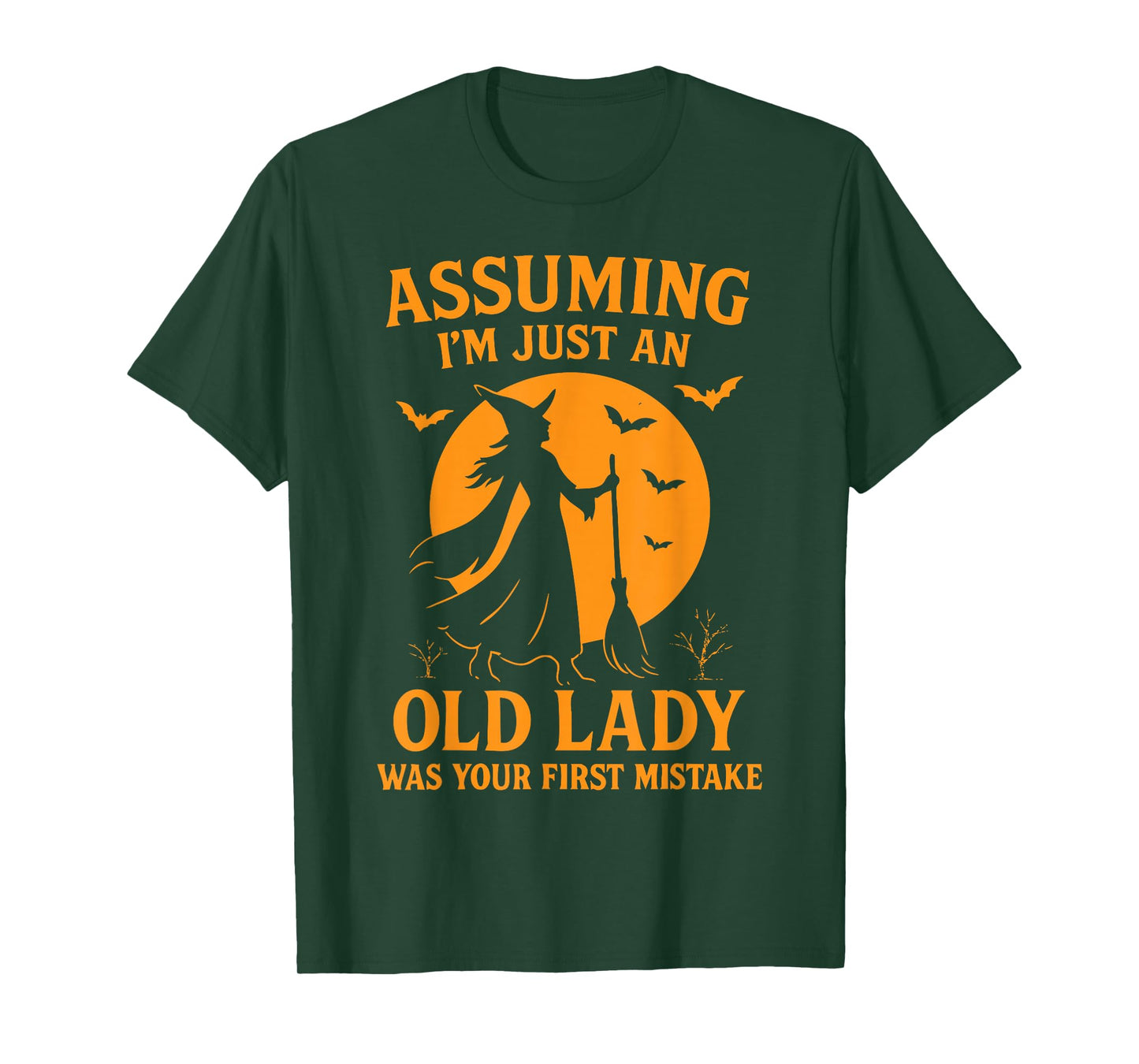 Assuming I'm Just an Old Lady was Your First Mistake T-Shirt