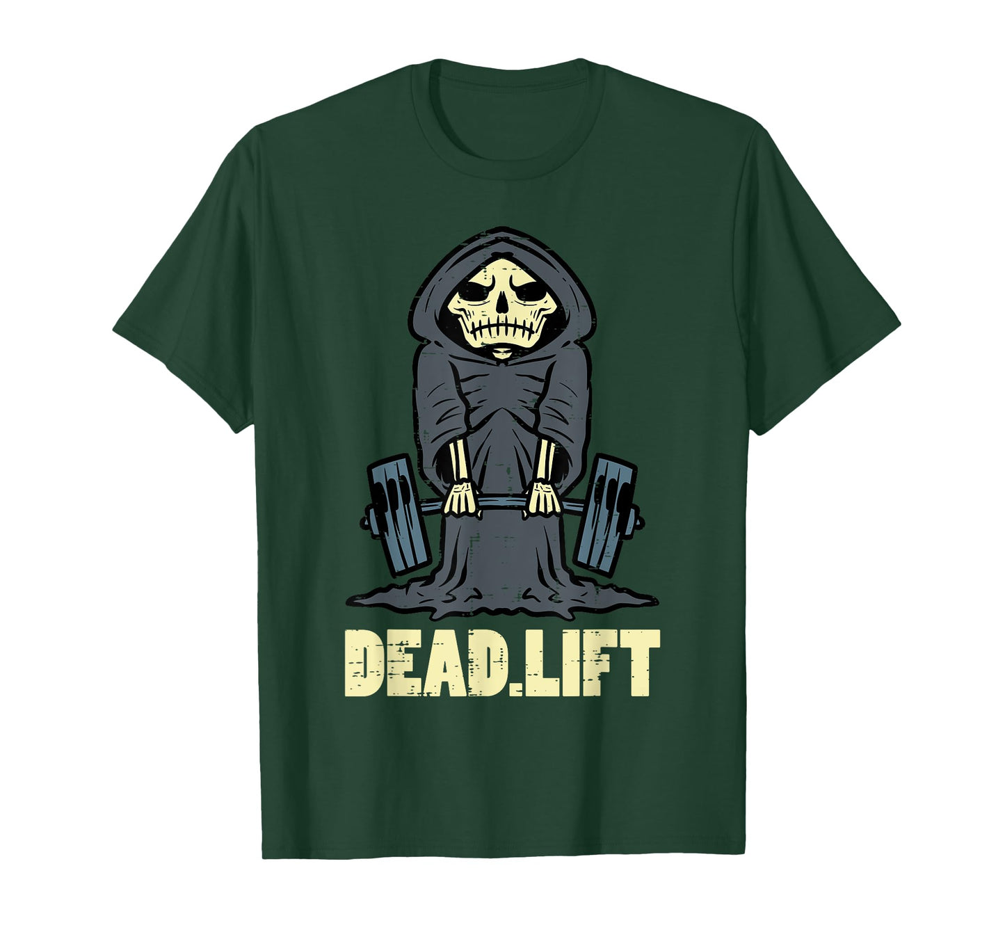 Workout Skeleton Deadlift Gym Training Exercise Men Women T-Shirt