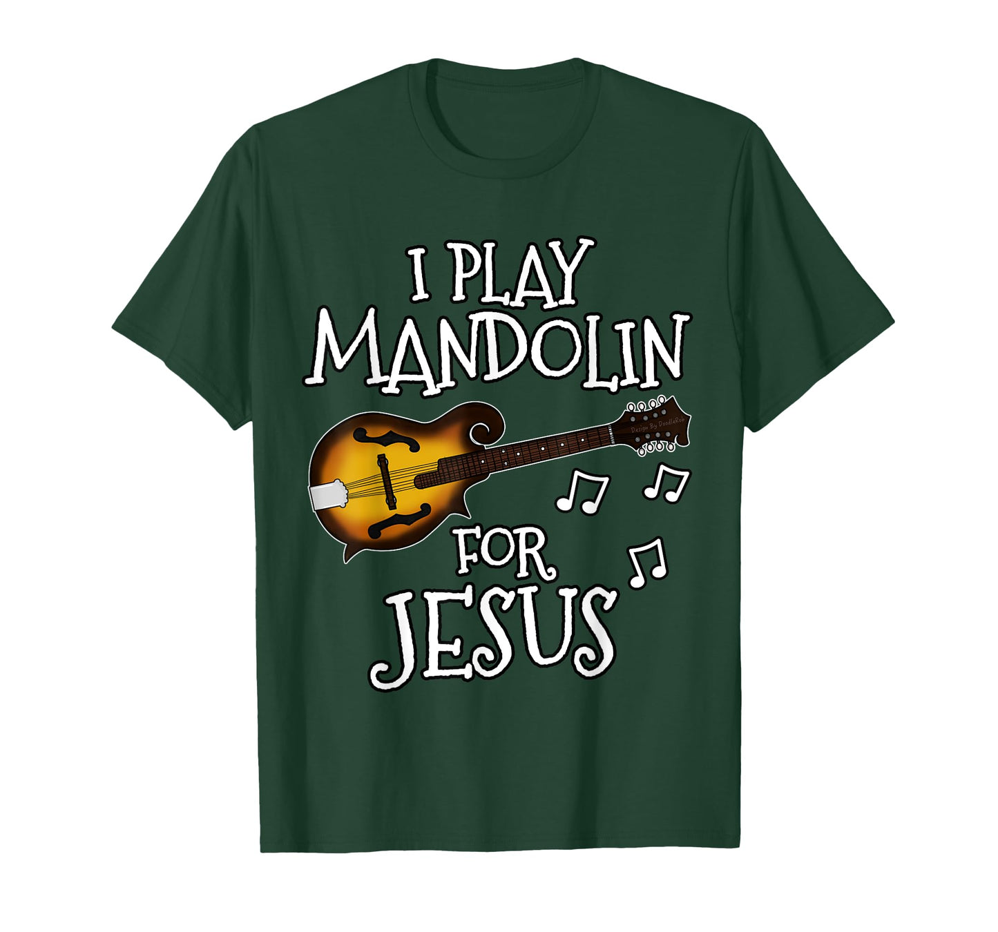 Church Musician, I Play Mandolin For Jesus, Mandolinist T-Shirt